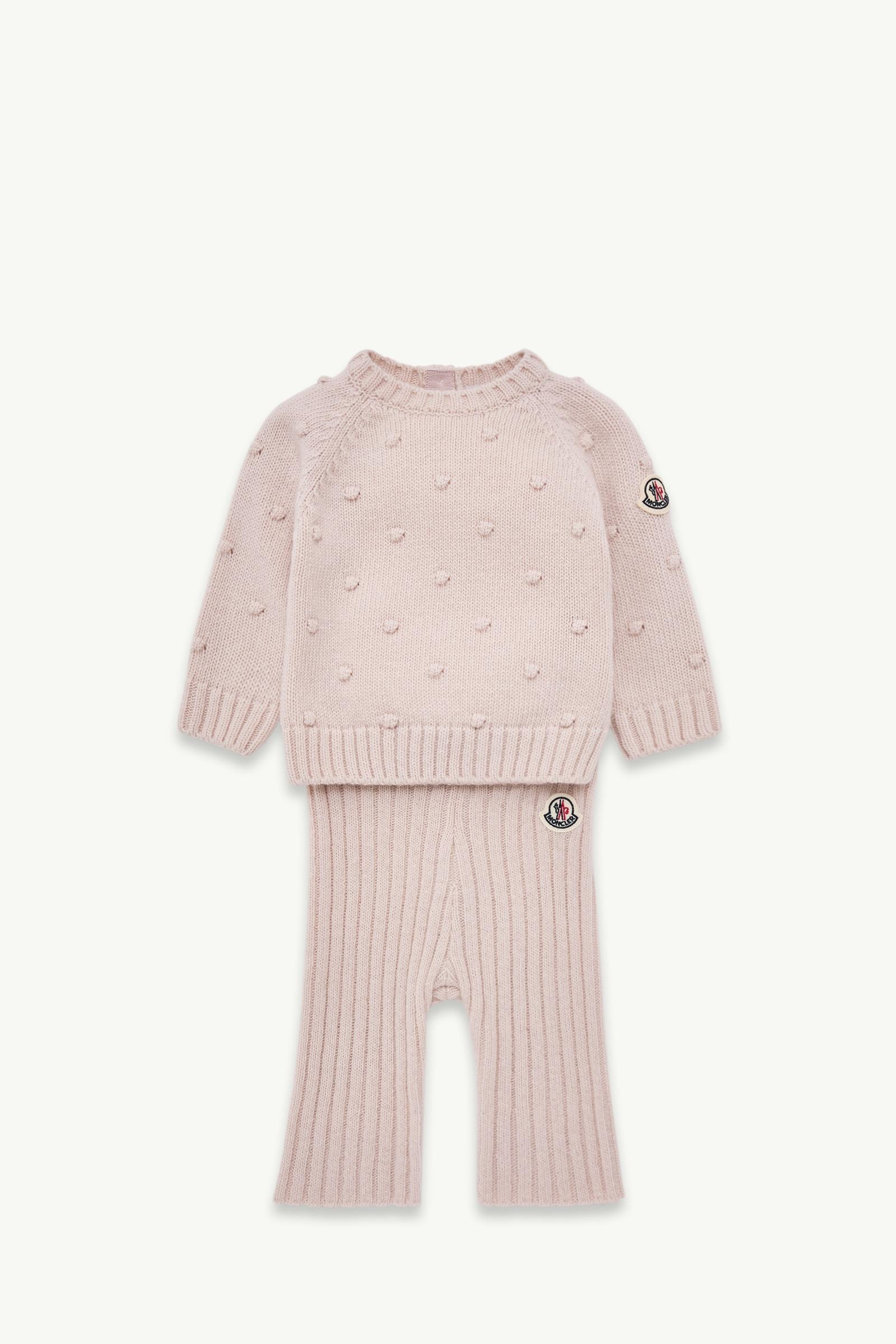 Wool & Cashmere Blend Set Girl Light Pink Moncler, 1 of 0