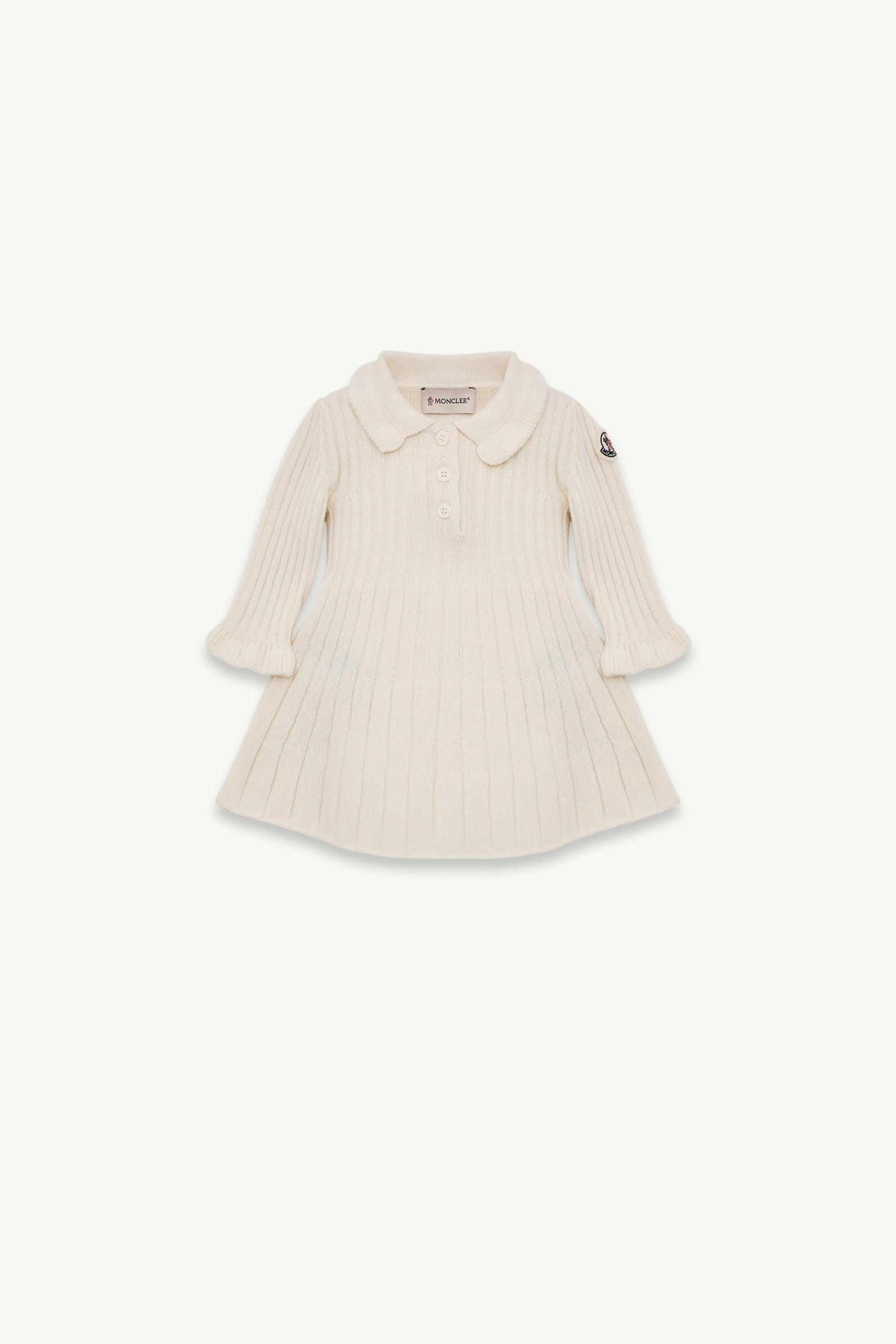 Robe en laine Fille Blanc Ivoire Moncler, 1 of 0
