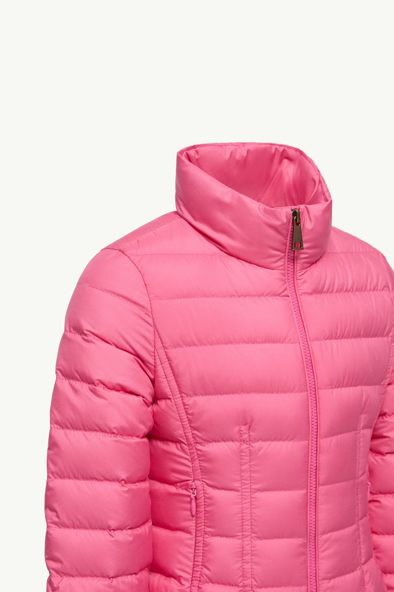 Piumino Kaia Bambina Rosa Brillante Moncler 4