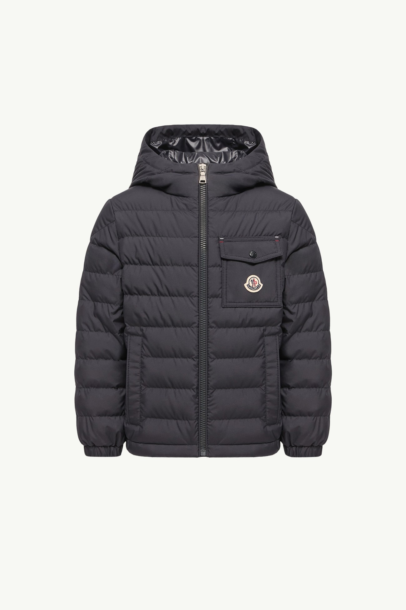 Quillon連帽羽絨外套 男童 海軍藍色 Moncler 0
