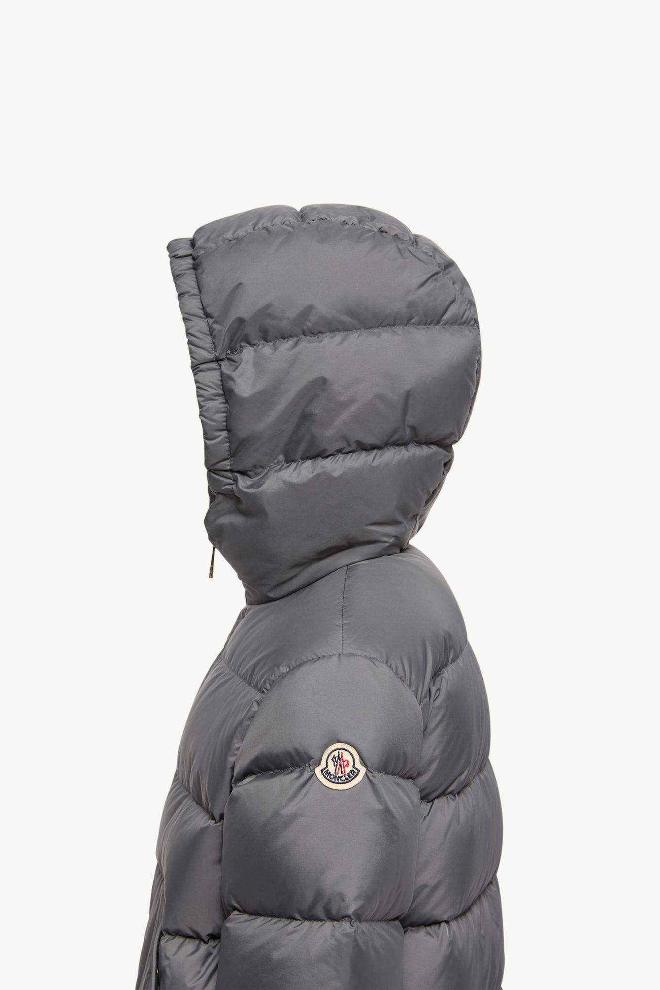 Xhante Water-Repellent Short Down Jacket Girl Dark Gray Moncler 2