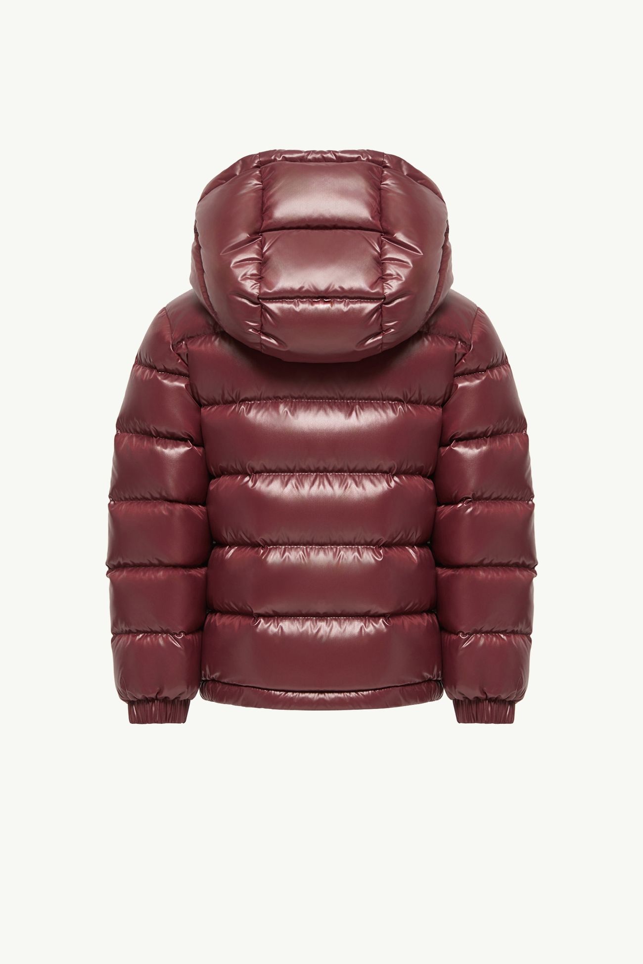 New Aubert Daunenjacke mit Kapuze Jungen Burgunderrot Moncler 3