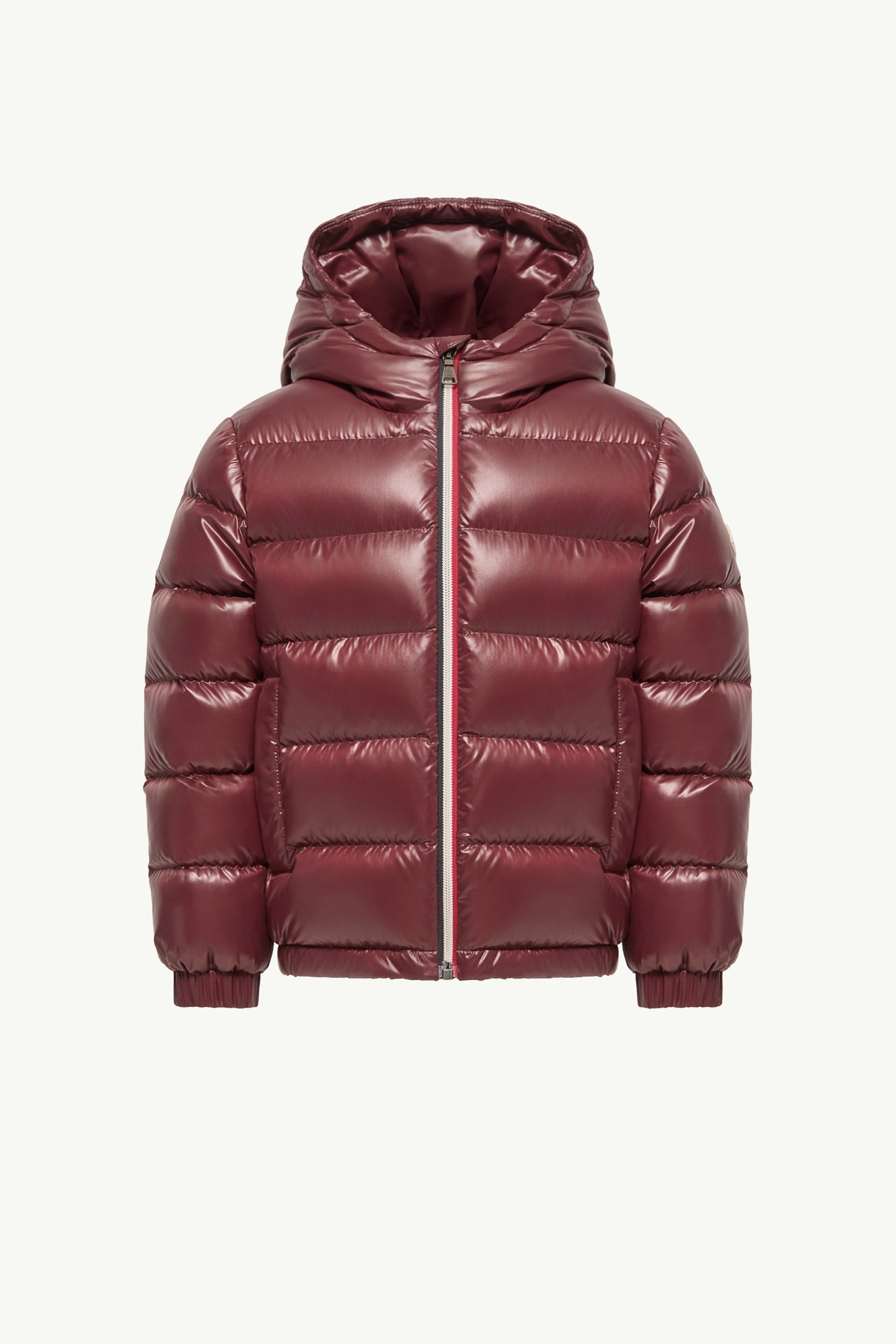 Doudoune à capuche New Aubert Garçon Bordeaux Moncler 0