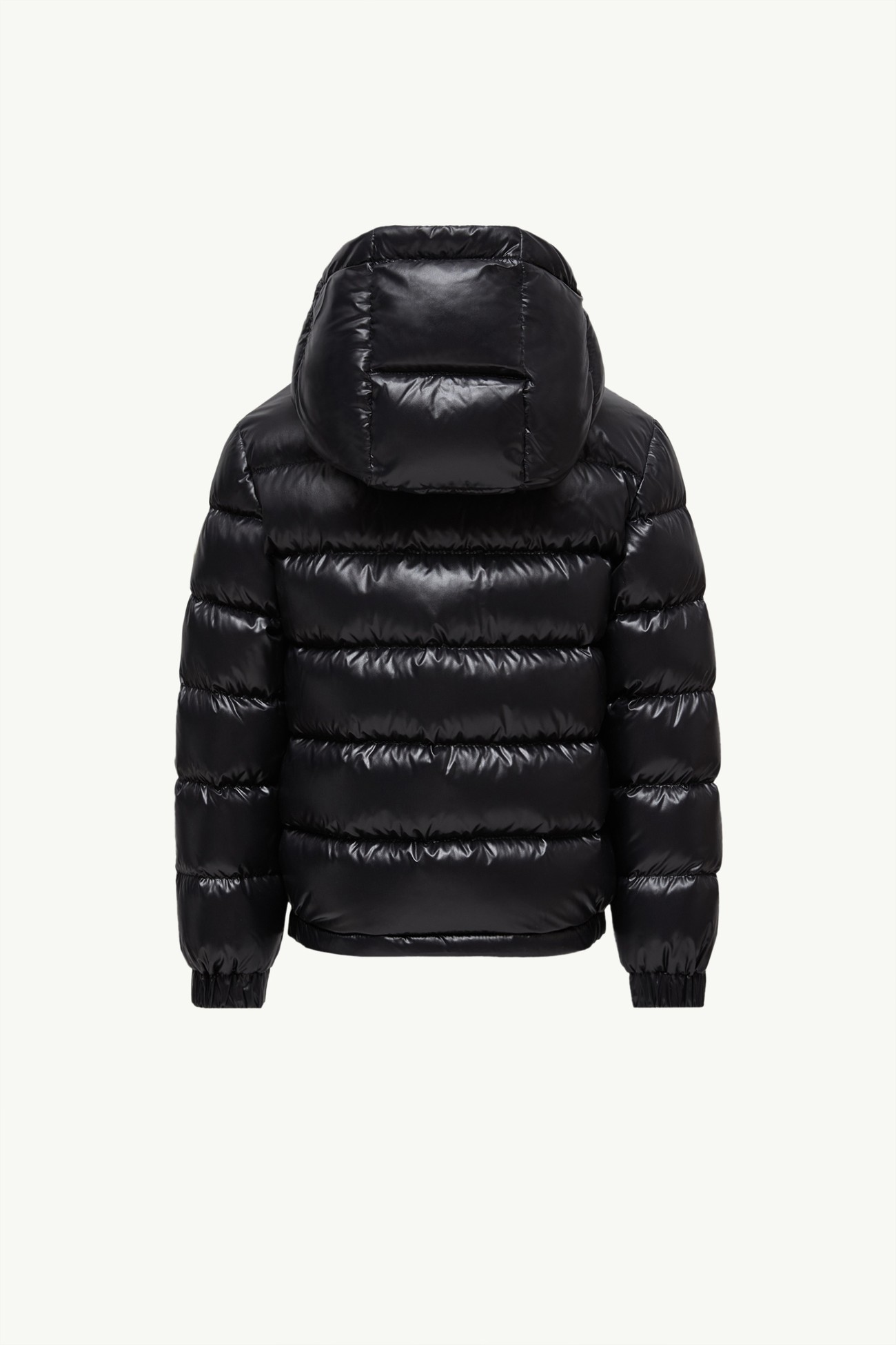 Piumino New Aubert con cappuccio Bambino Nero Moncler 2