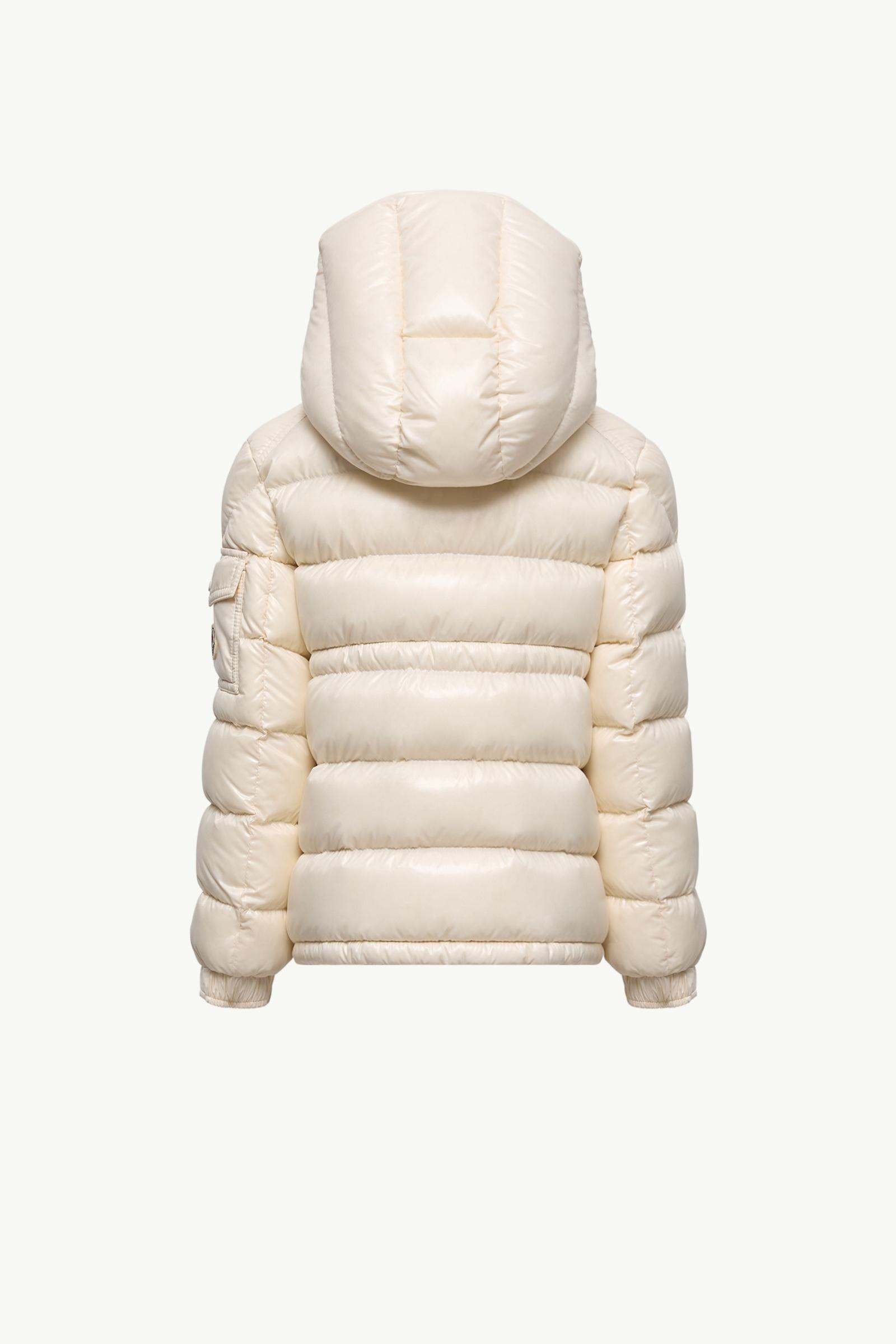 White Maire Hooded Down Jacket - Down Jackets & Vests for Children