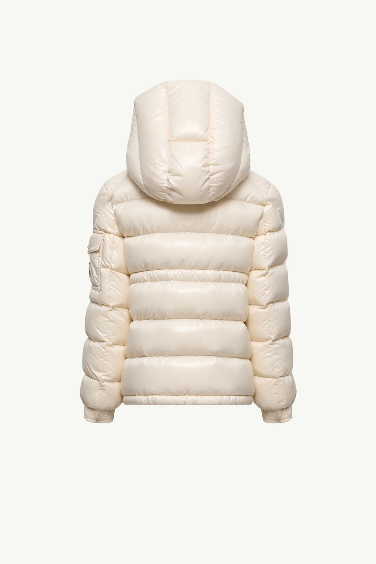 Maire Hooded Down Jacket Girl White Moncler 2