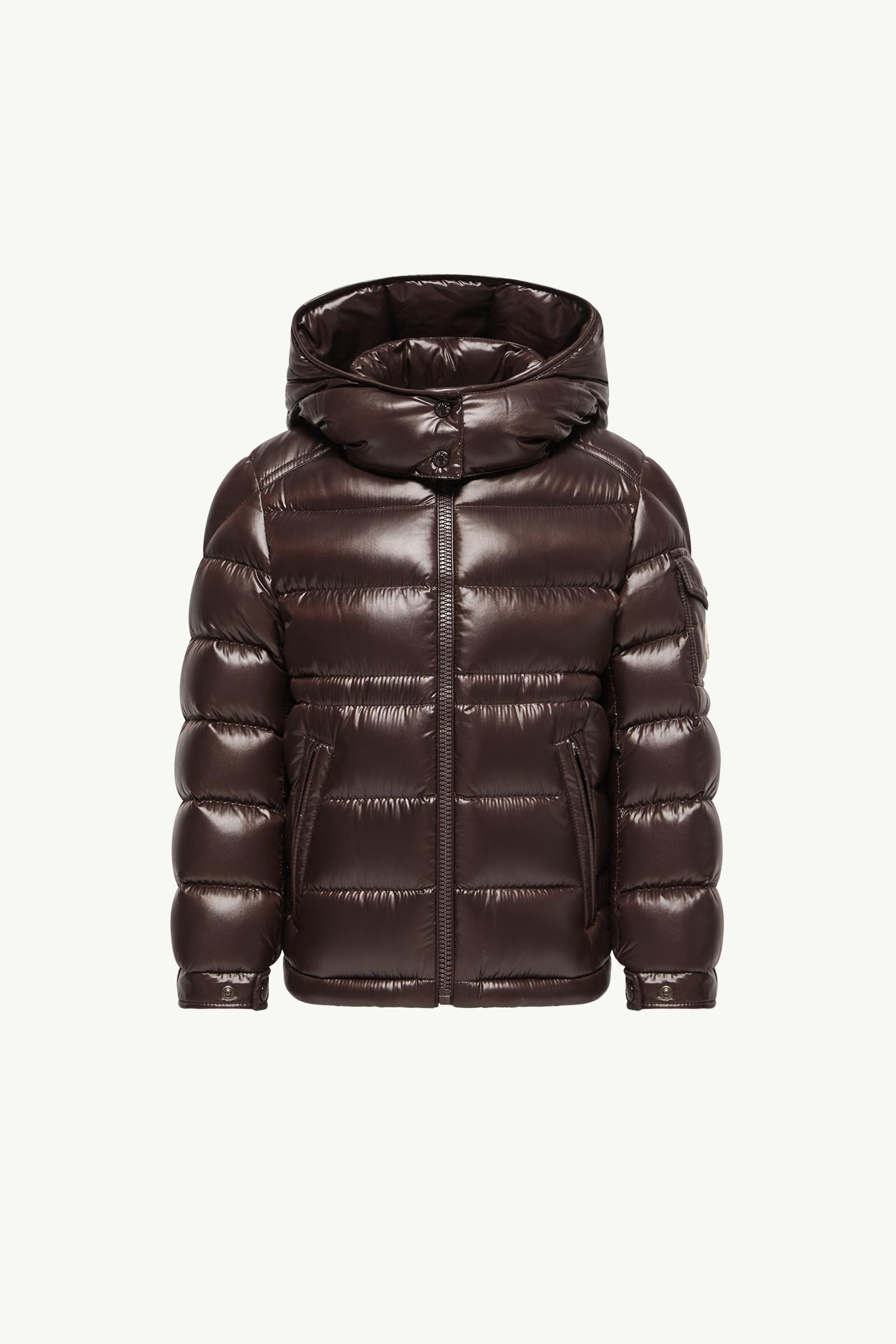 Brown Maire Hooded Down Jacket - Down Jackets & Vests for Children