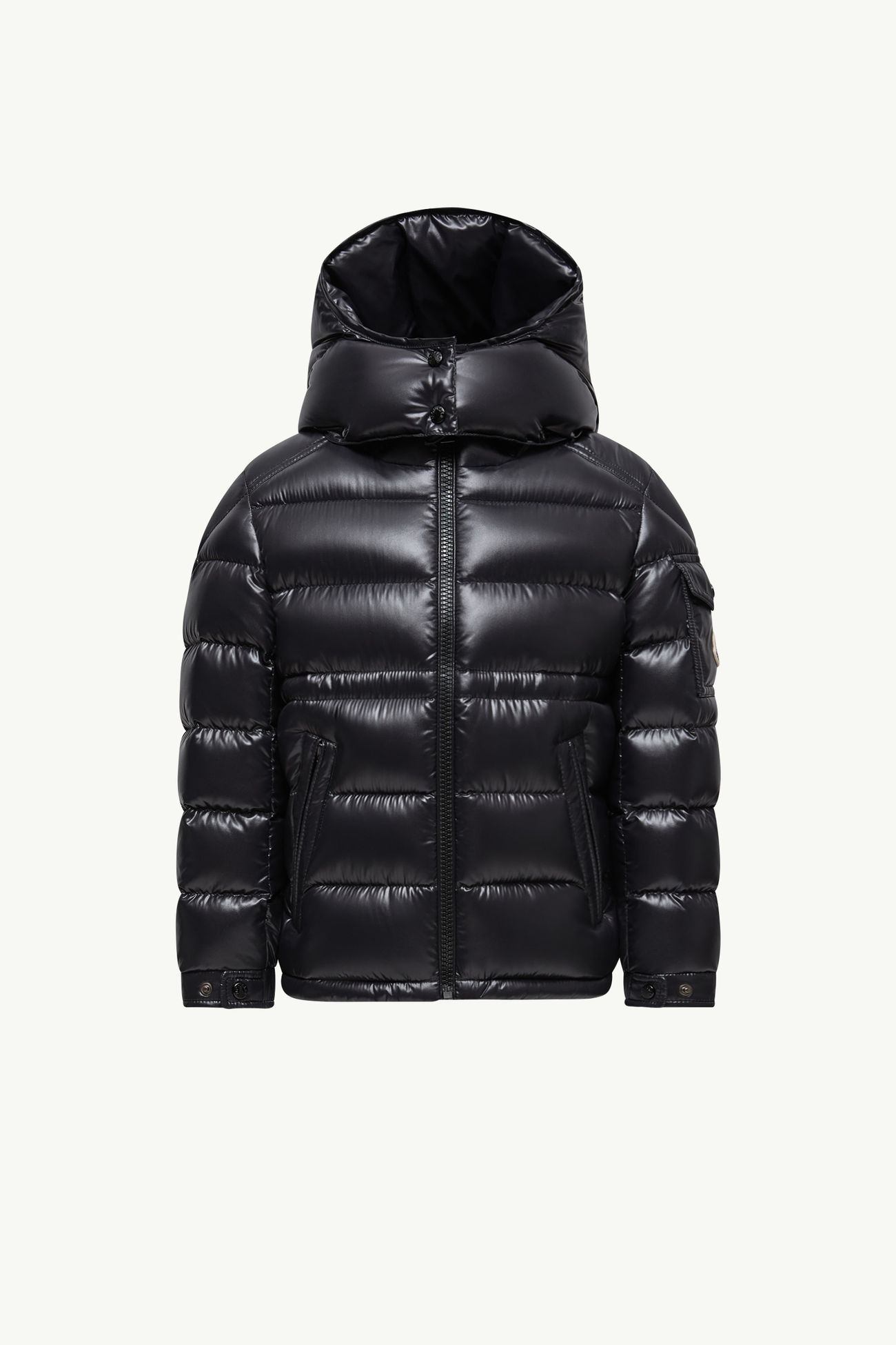 Piumino Maire con cappuccio Bambina Nero Moncler 0