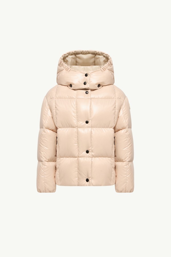 Parana連帽羽絨外套 女童 淺米色 Moncler 0