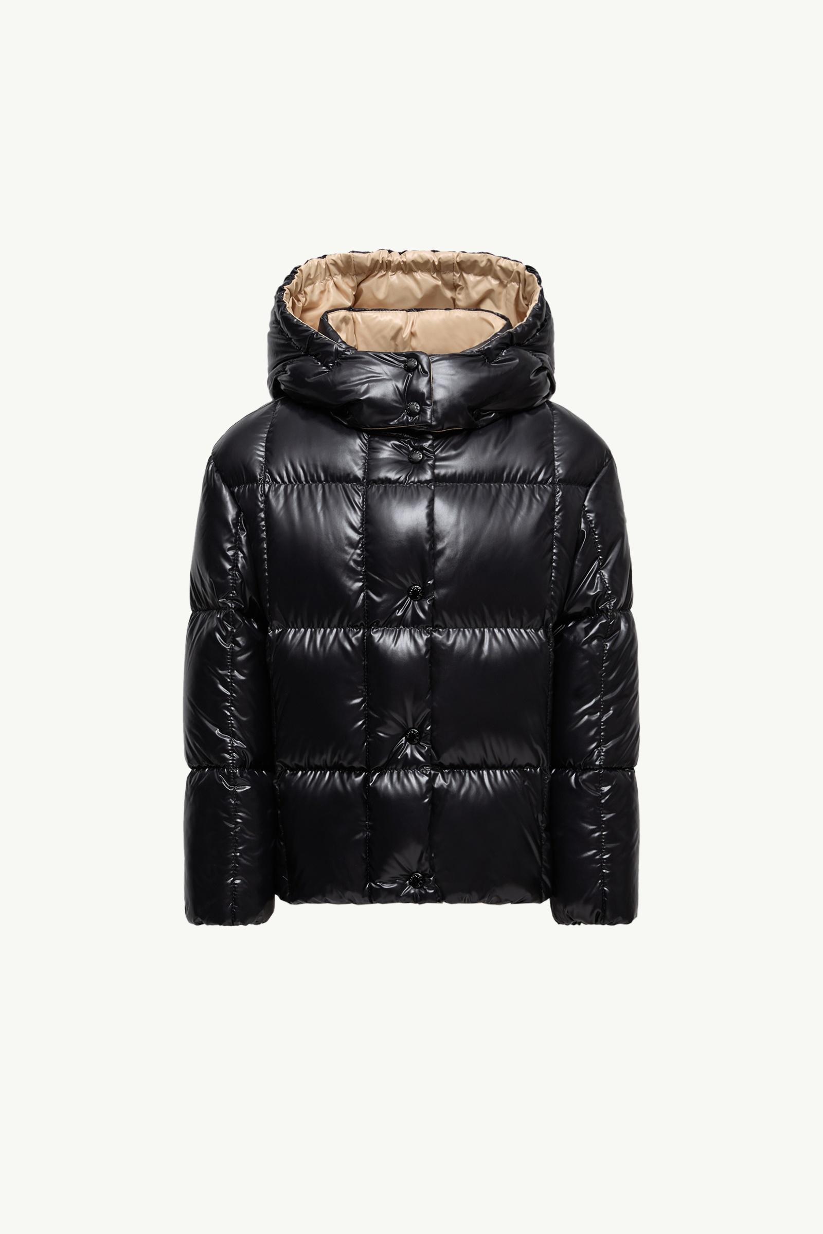 Parana Hooded Down Jacket Girl Black Moncler, 1 of 0