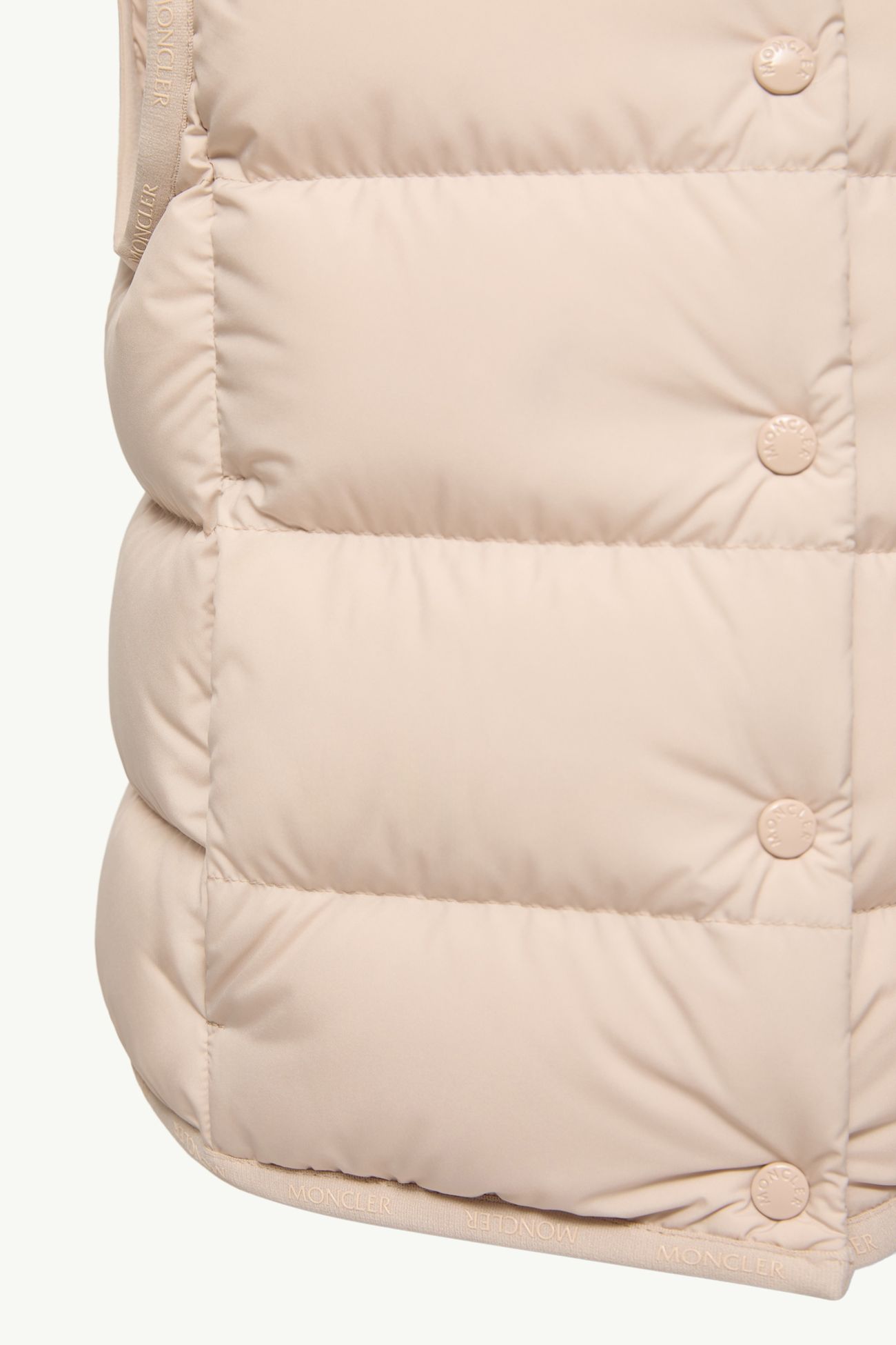 Doudoune sans manches Badia Fille Beige Clair Moncler 3