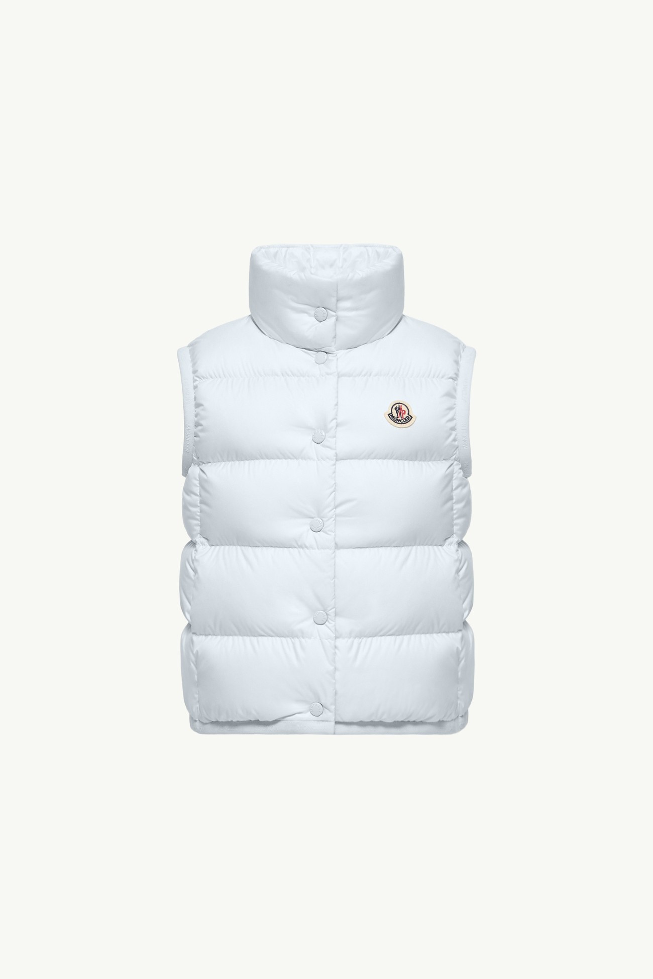 Badia Down Gilet Girl Light Blue Moncler 0