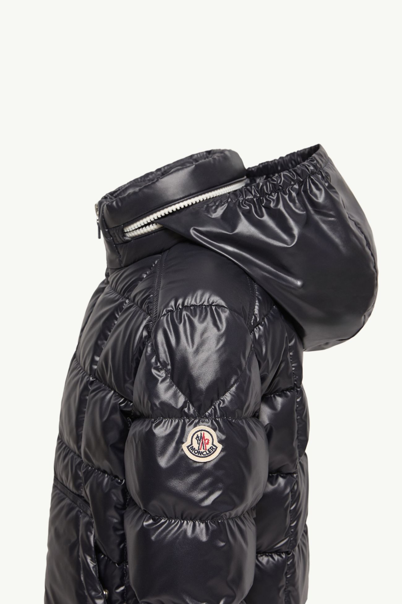 Doudoune à matelassage carré Rocco Garçon Bleu foncé Moncler 1