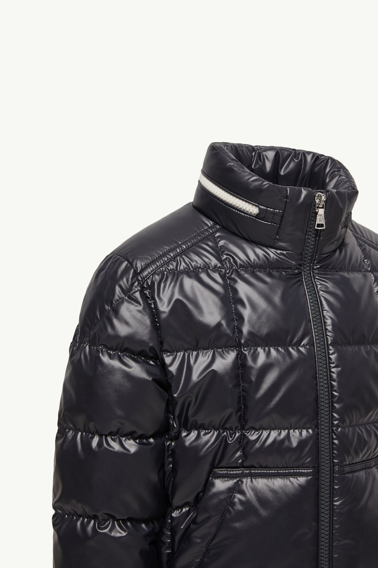 Doudoune à matelassage carré Rocco Garçon Bleu foncé Moncler 3