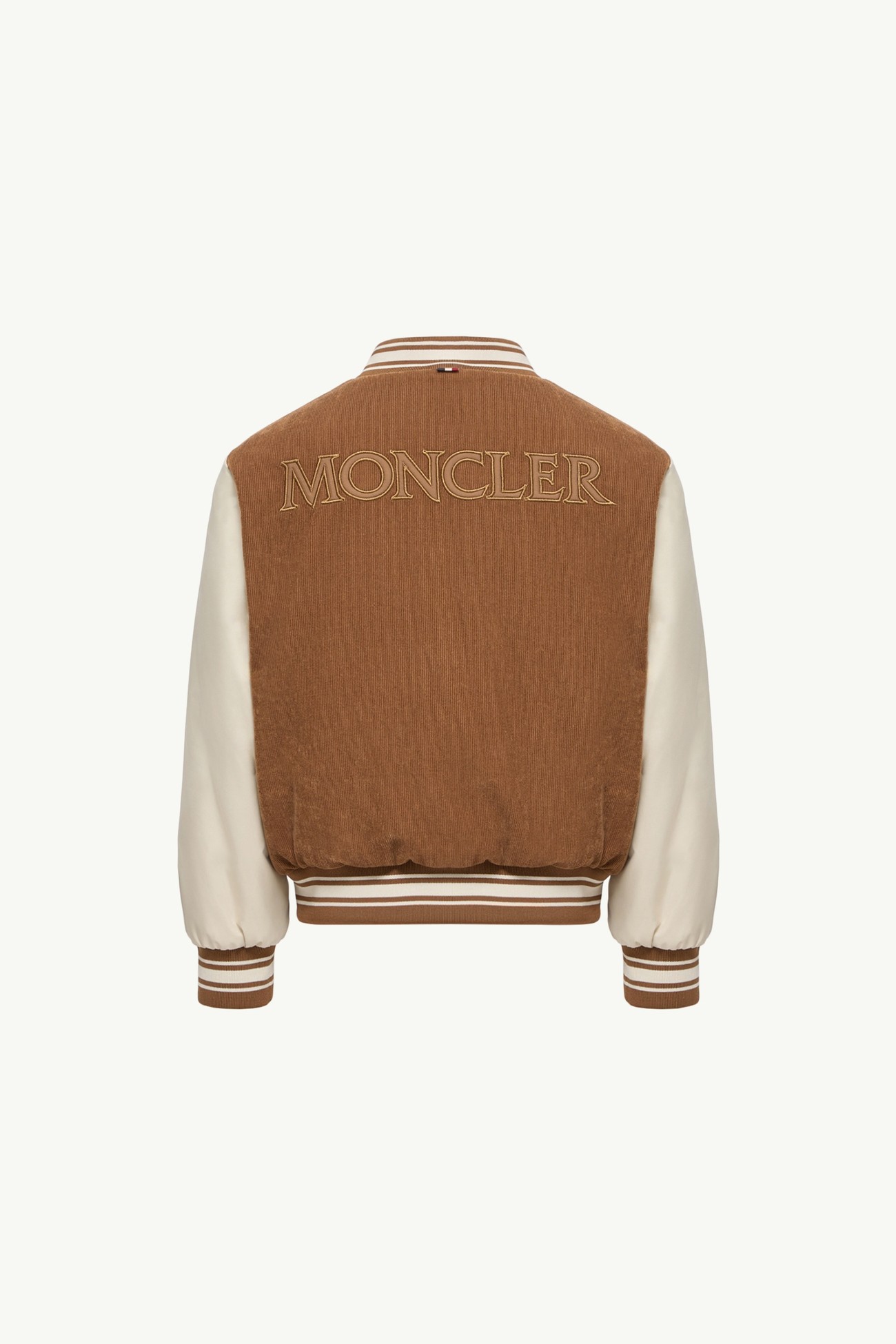 Gumond 코듀로이 보머 재킷 키즈 남아 베이지 & 화이트 Moncler 3