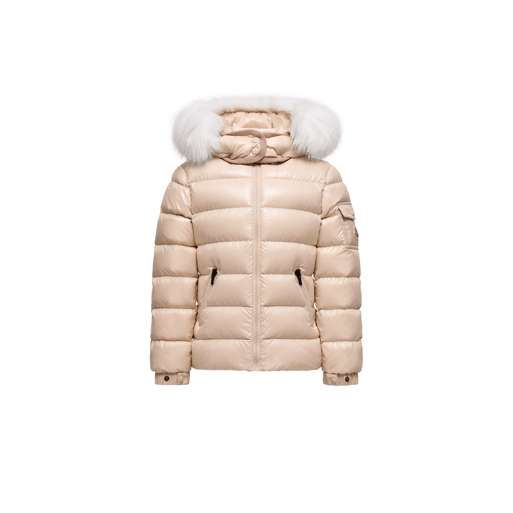 Moncler Kids' Badyf Short Puffer Jacket - Cream 21G - Size 8Y - Image 2