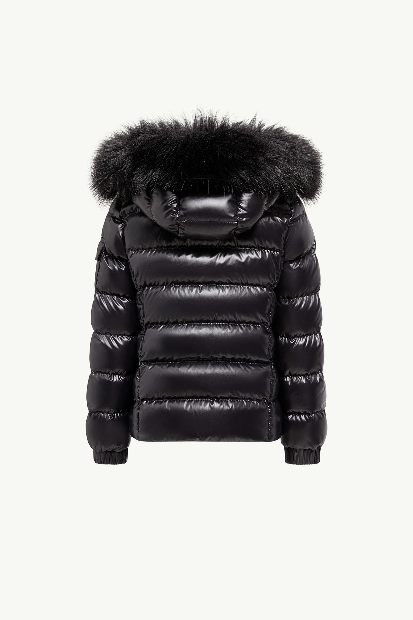 Black Badyf Hooded Faux Fur-Trimmed Down Jacket - Down Jackets