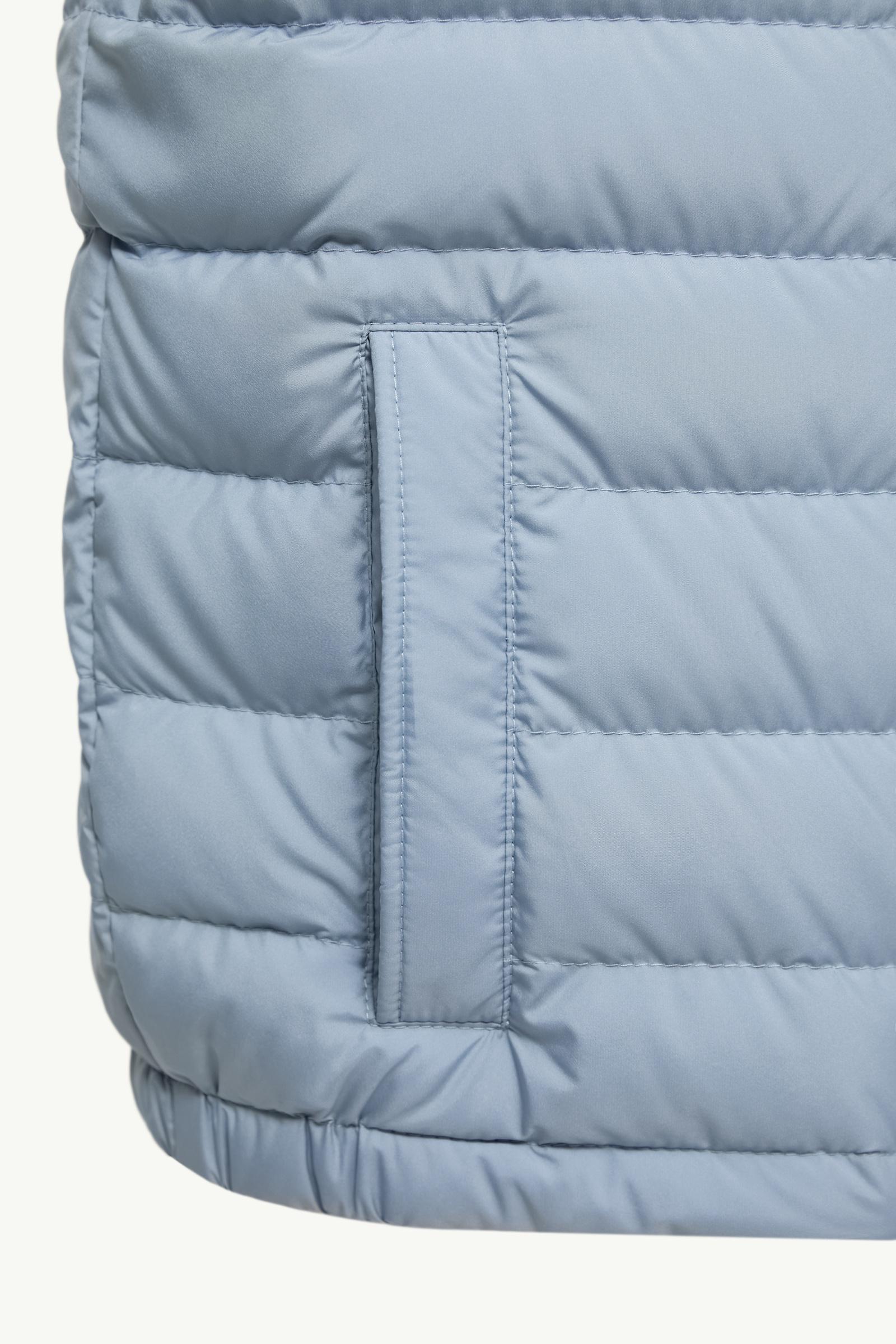 Light Blue Wystan Down Vest - Down Jackets & Vests for Children