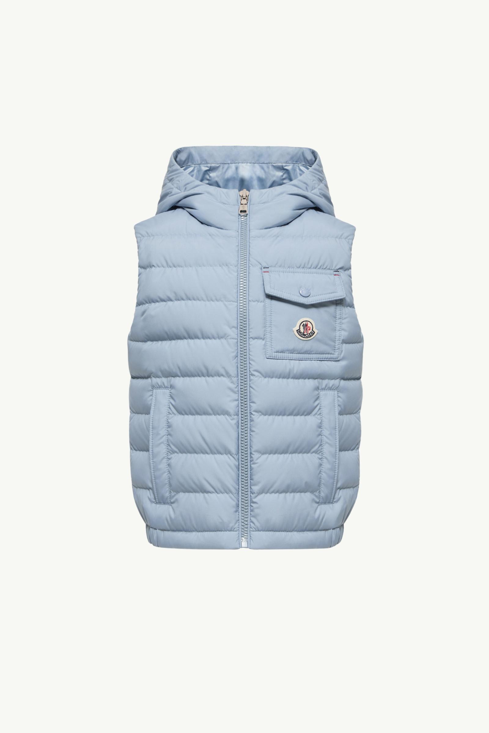 Wystan Down Gilet Boy Light Blue Moncler, 1 of 0