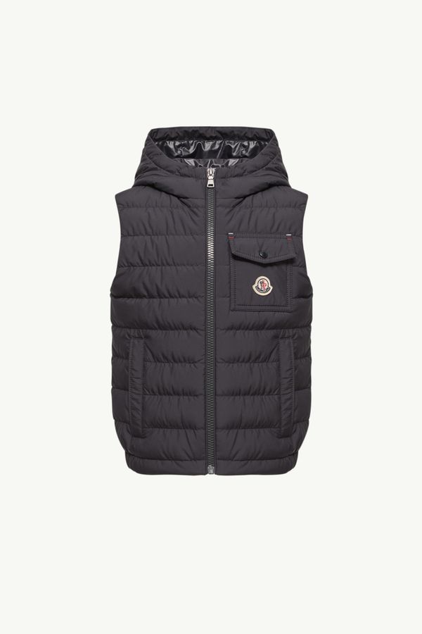 Doudoune sans manches Wystan Garçon Bleu marine Moncler 0