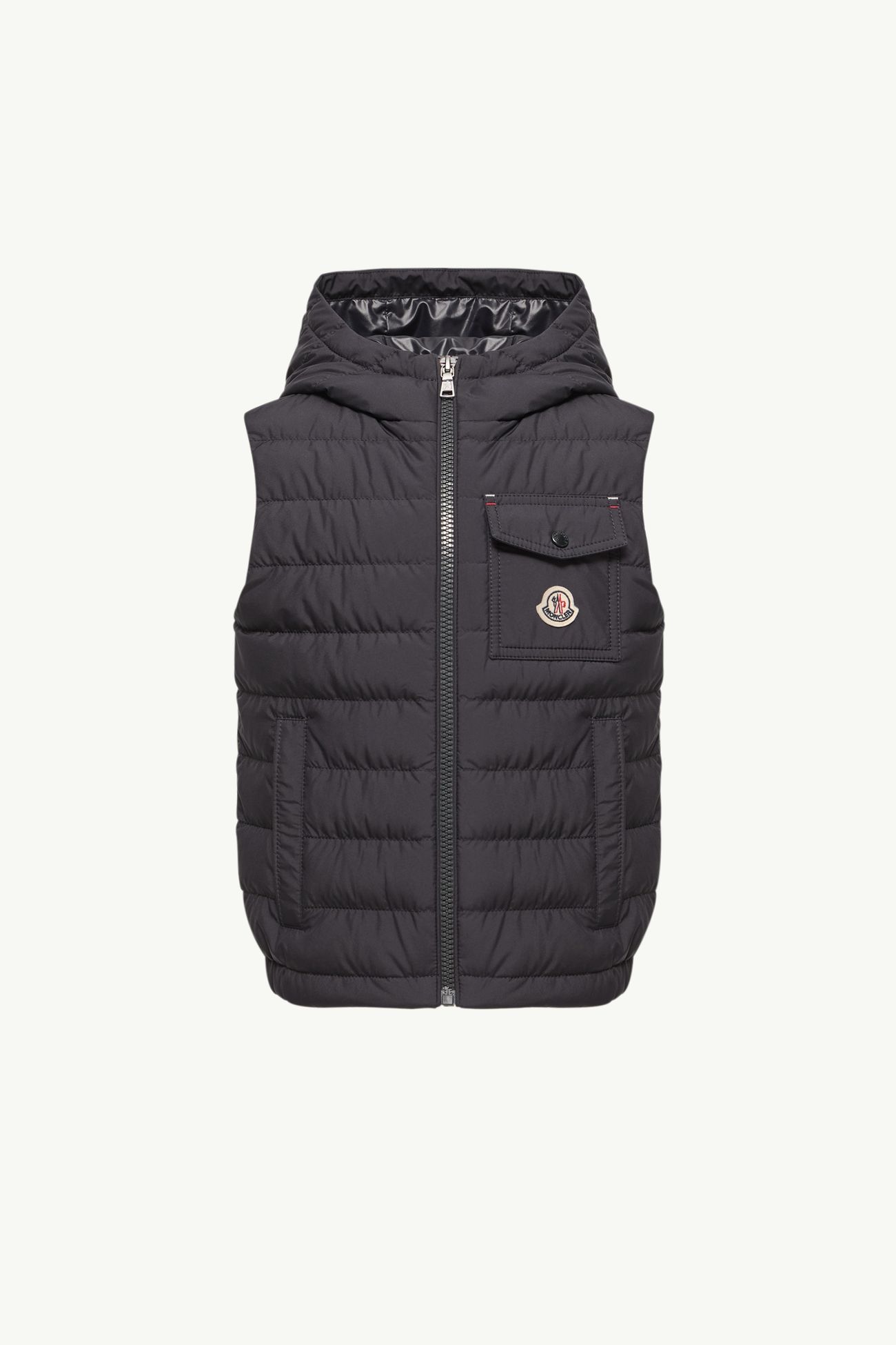 Wystan Down Gilet Boy Navy Blue Moncler 0