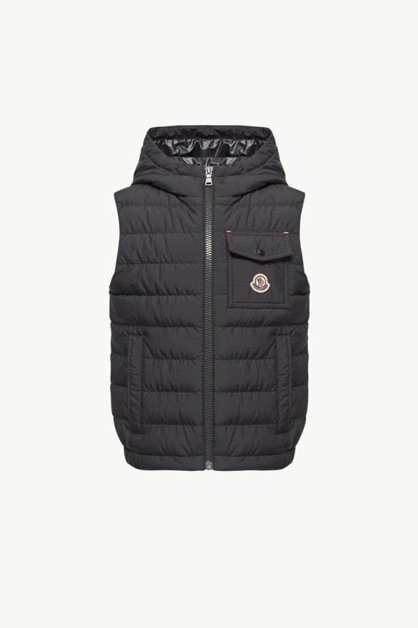 Wystan羽絨背心 男童 海軍藍色 Moncler 0