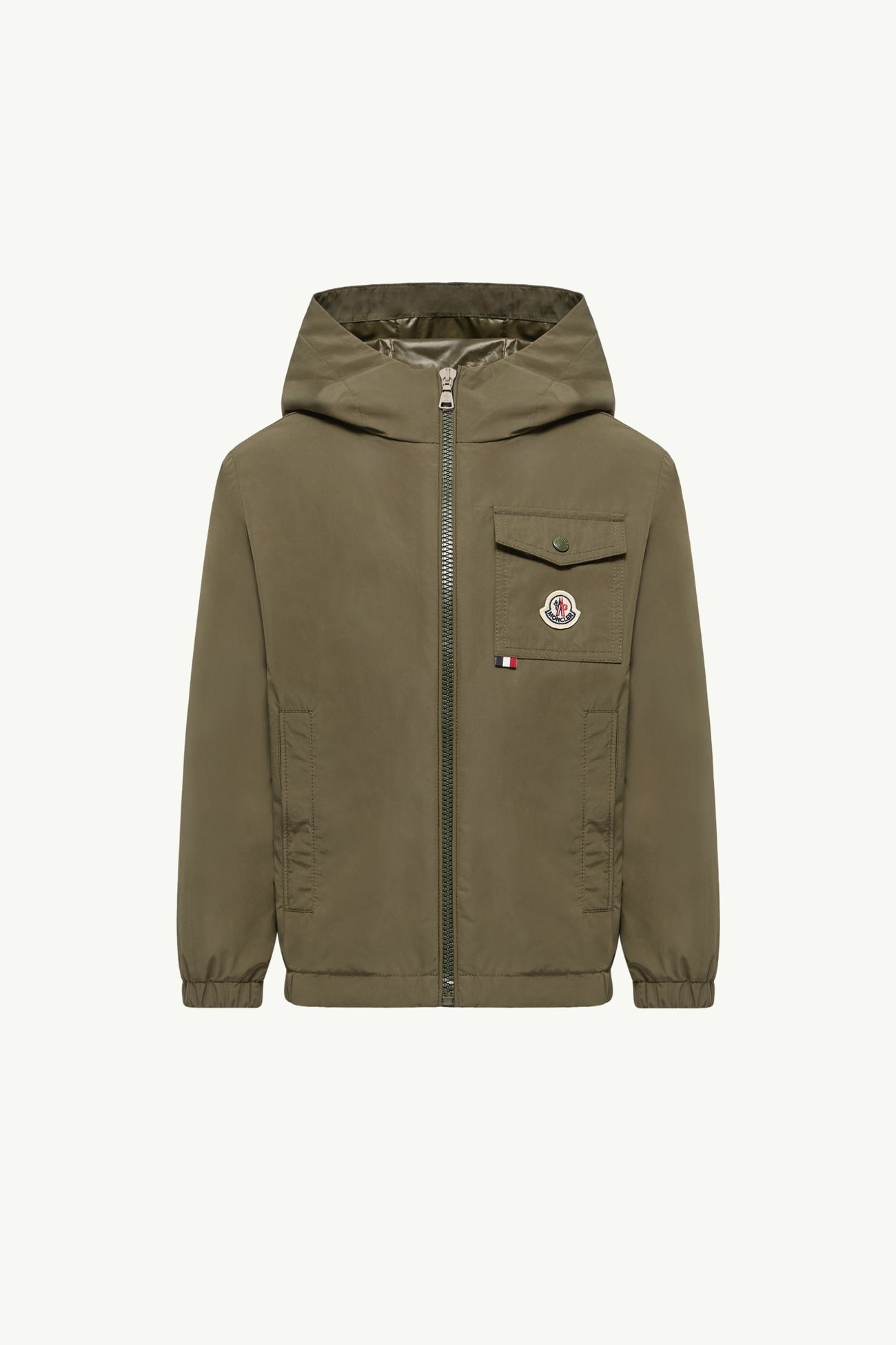 Xavian男童连帽夹克外套 男童 橄榄绿 Moncler 0