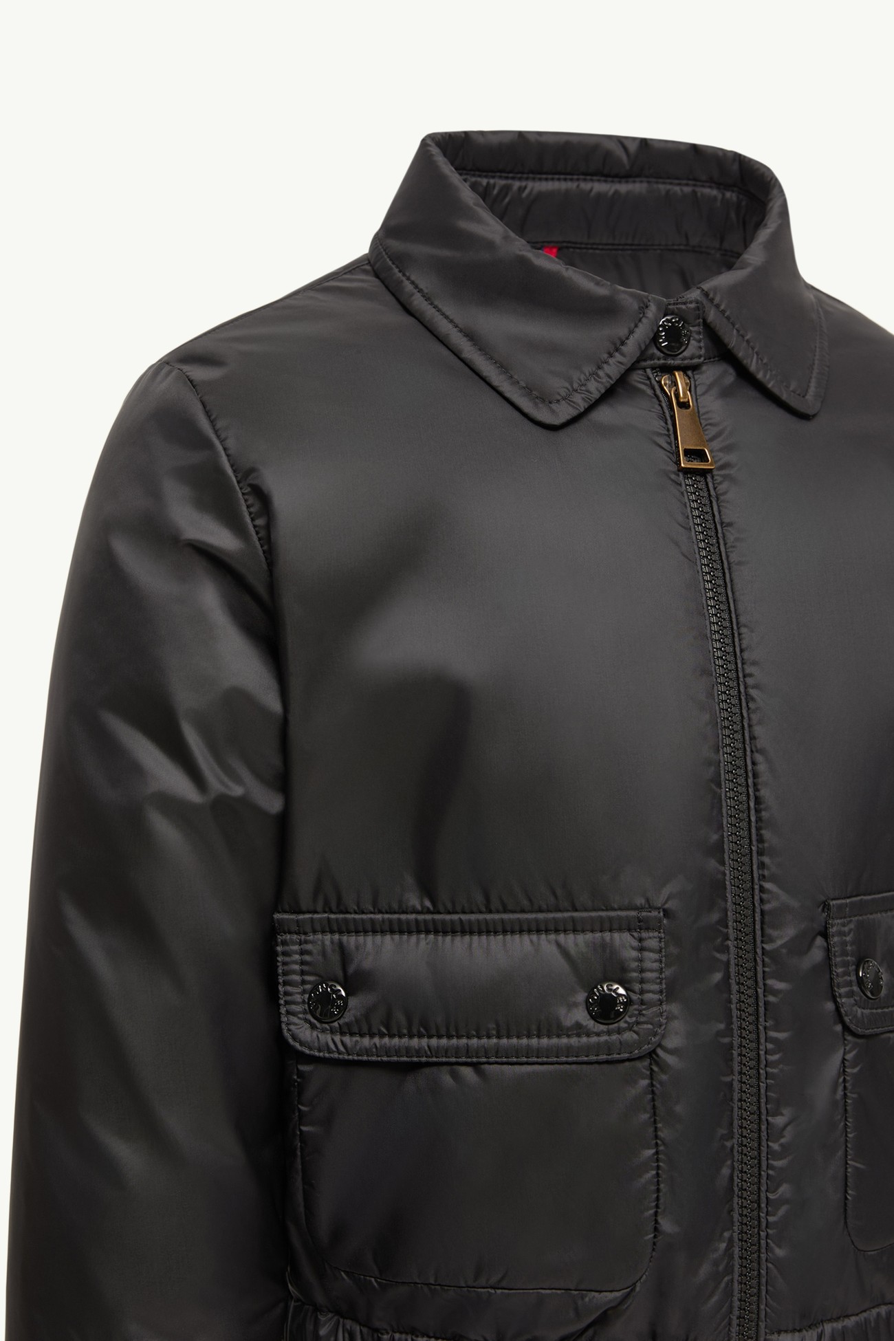 Lanset羽絨恤衫式外套 女童 黑色 Moncler 4