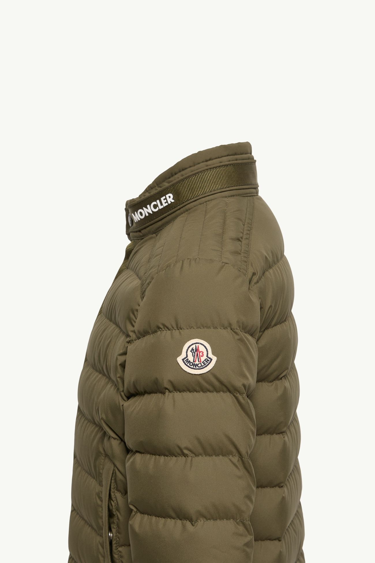 Soren down Jacket Boy Olive Green Moncler 2