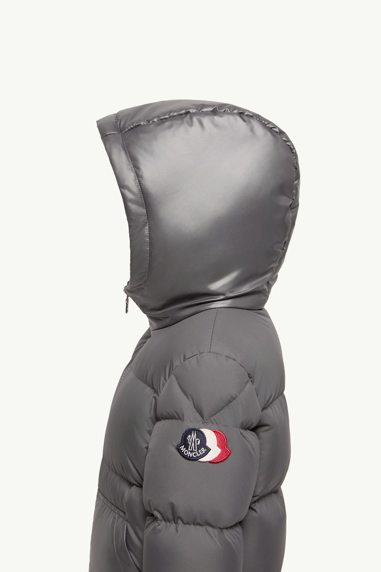 Barin男童连帽羽绒夹克外套 男童 深灰色 Moncler 1