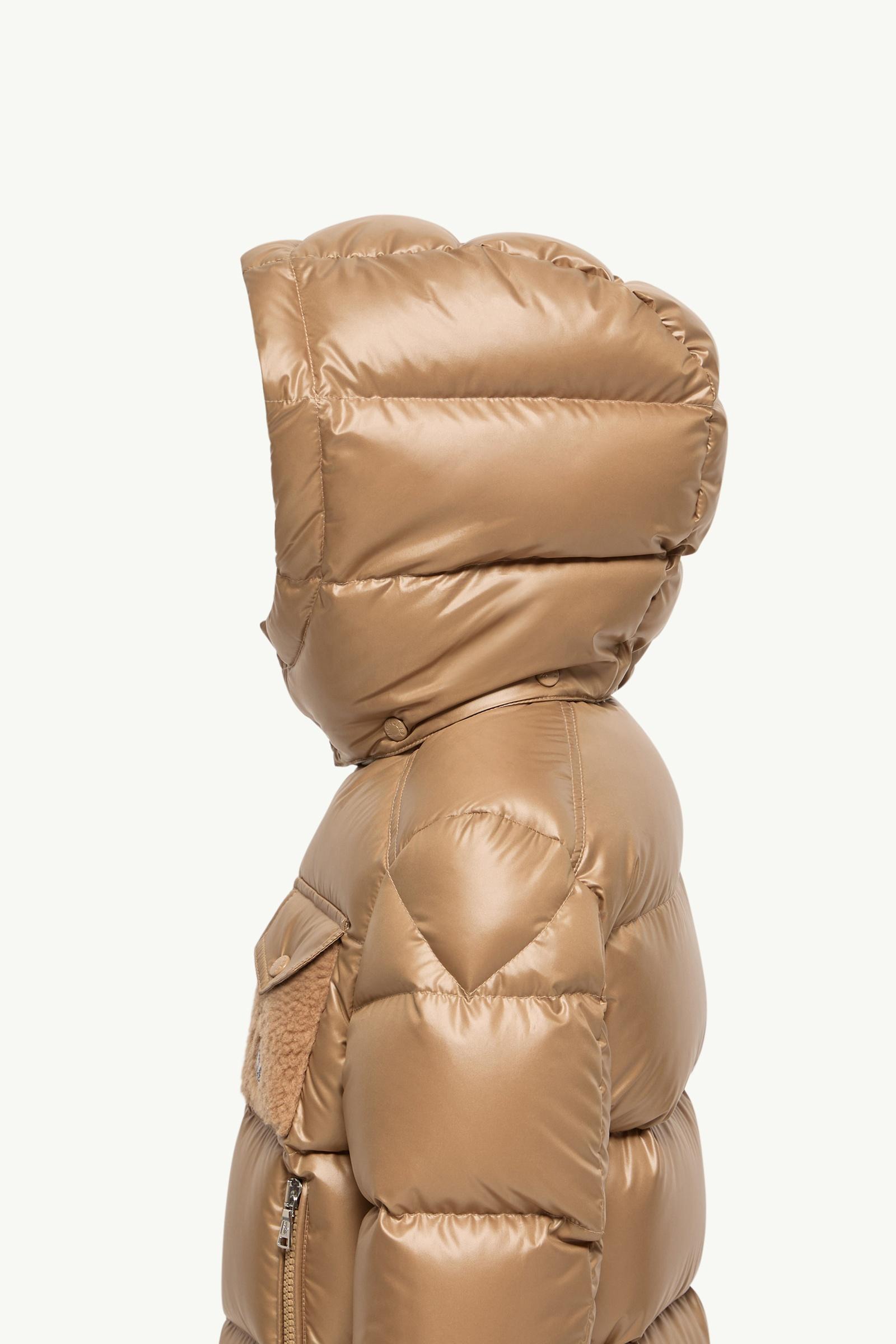 Beige Yule Hooded Down Jacket - Down Jackets & Vests for Children