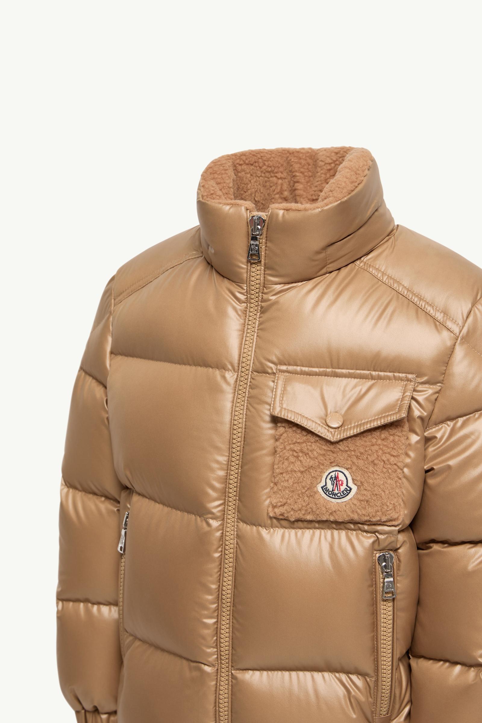 Beige Yule Hooded Down Jacket - Down Jackets & Vests for Children