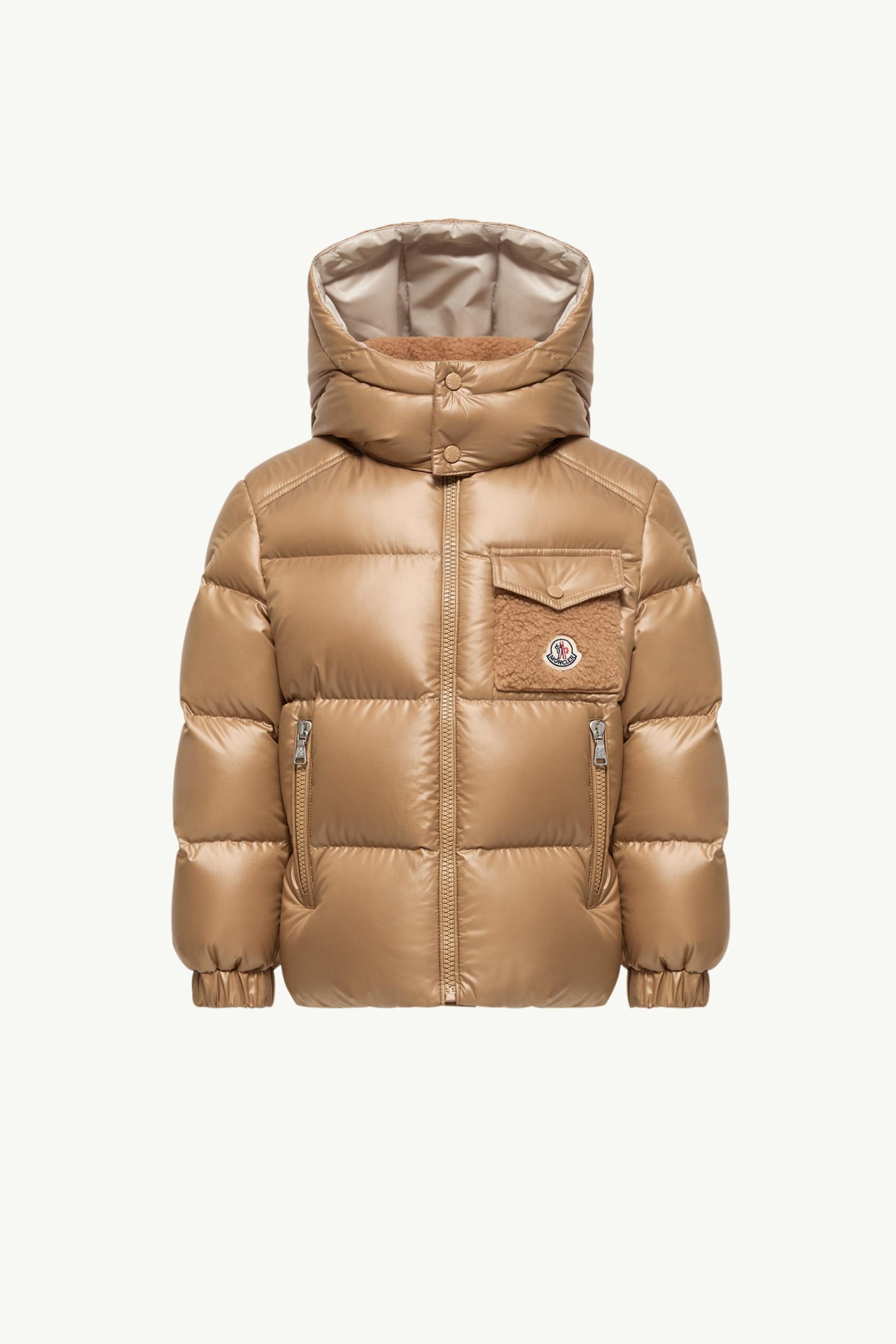 Beige Yule Hooded Down Jacket - Down Jackets & Vests for Children