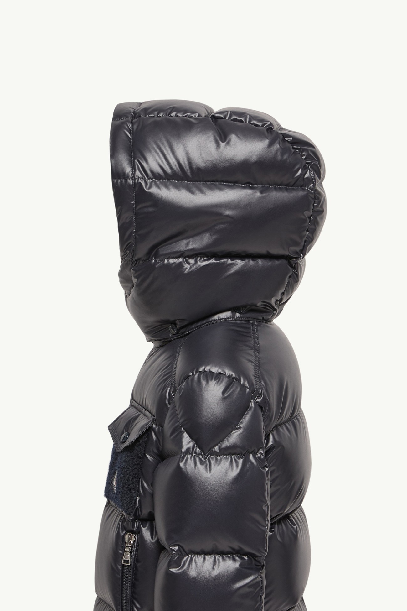 Yule連帽羽絨外套 男童 夜藍色 Moncler 1