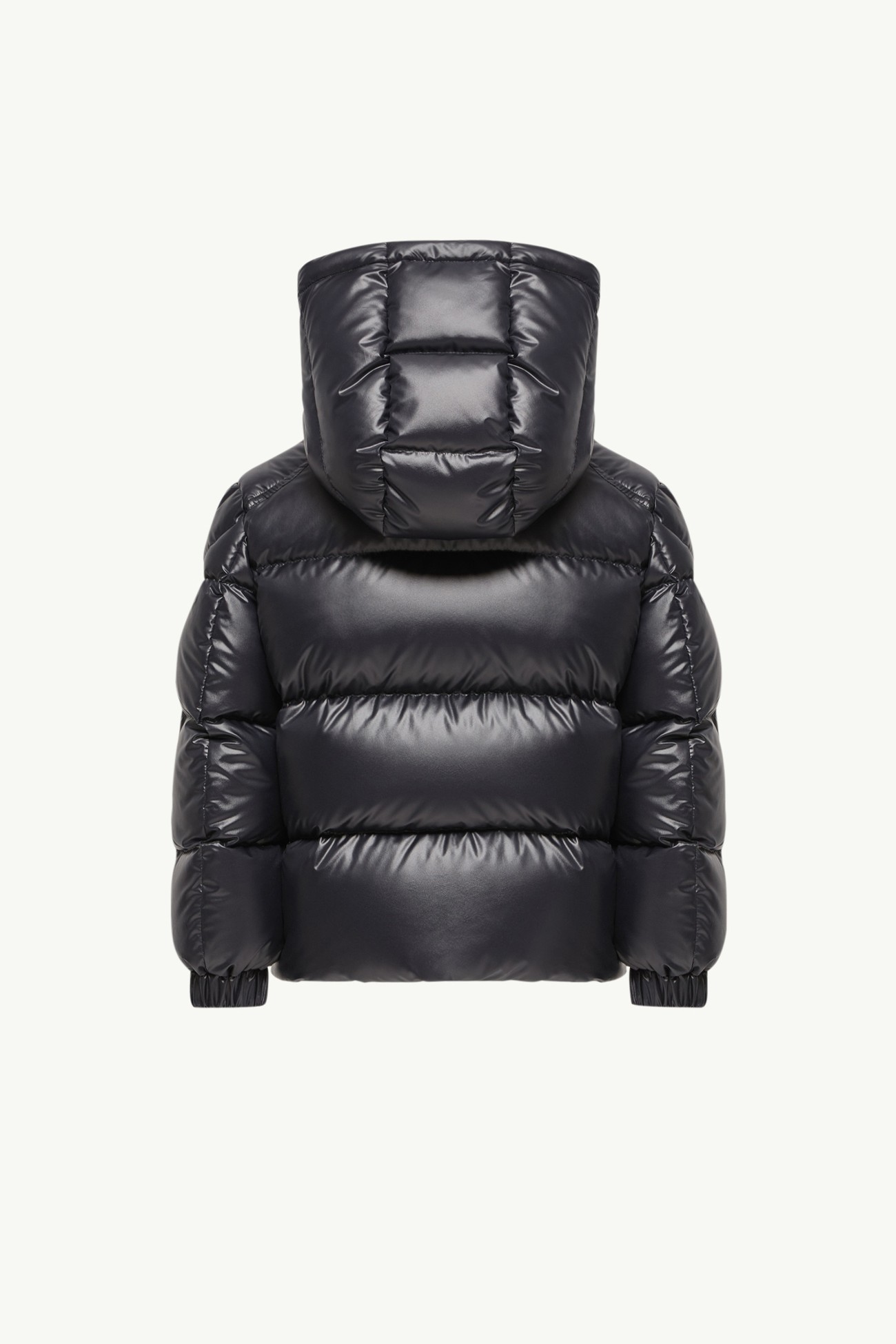 Yule Hooded Down Jacket Boy Night Blue Moncler 2