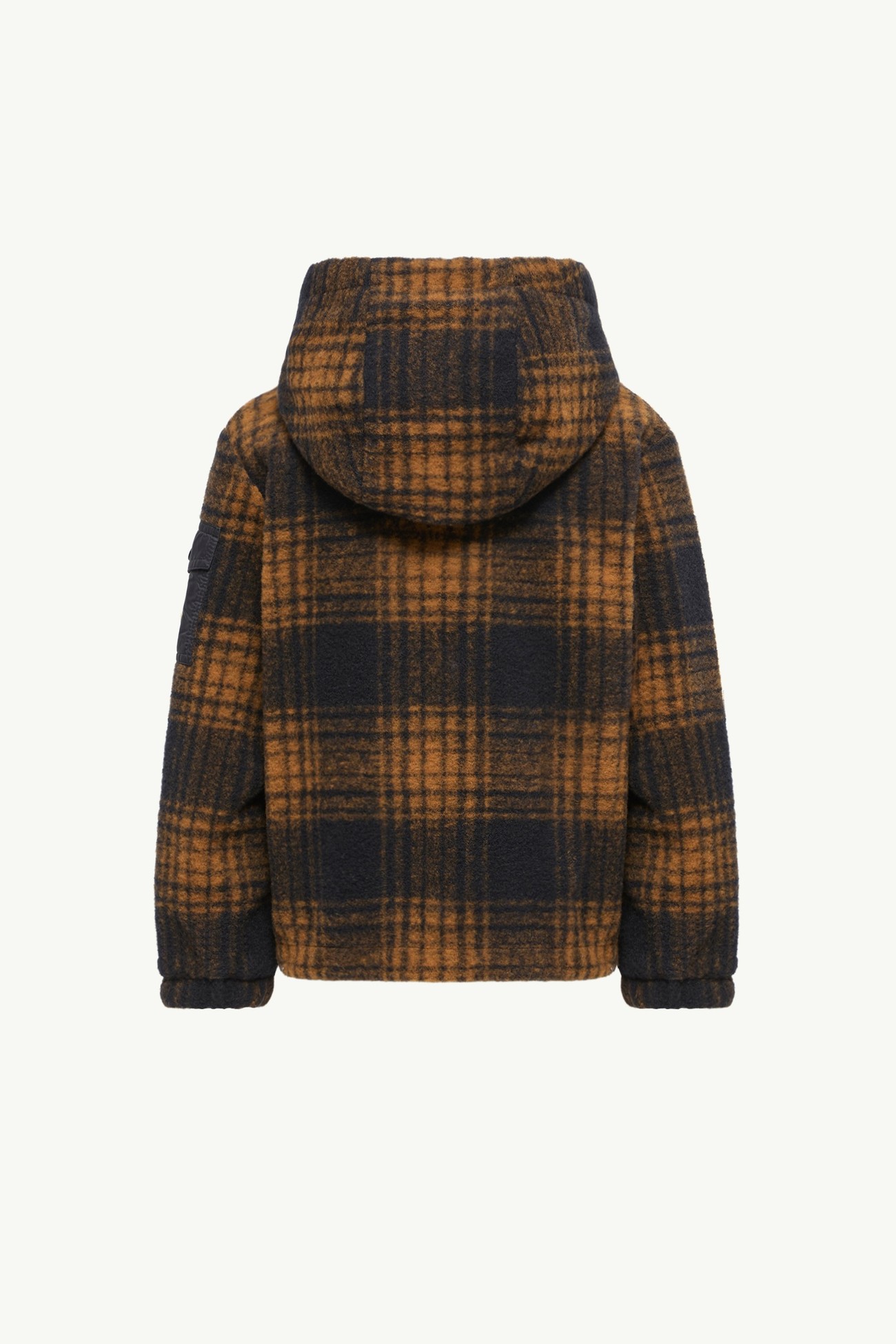 Aubrac 리버서블 후드 재킷 키즈 남아 블루 & 브라운 Moncler 3
