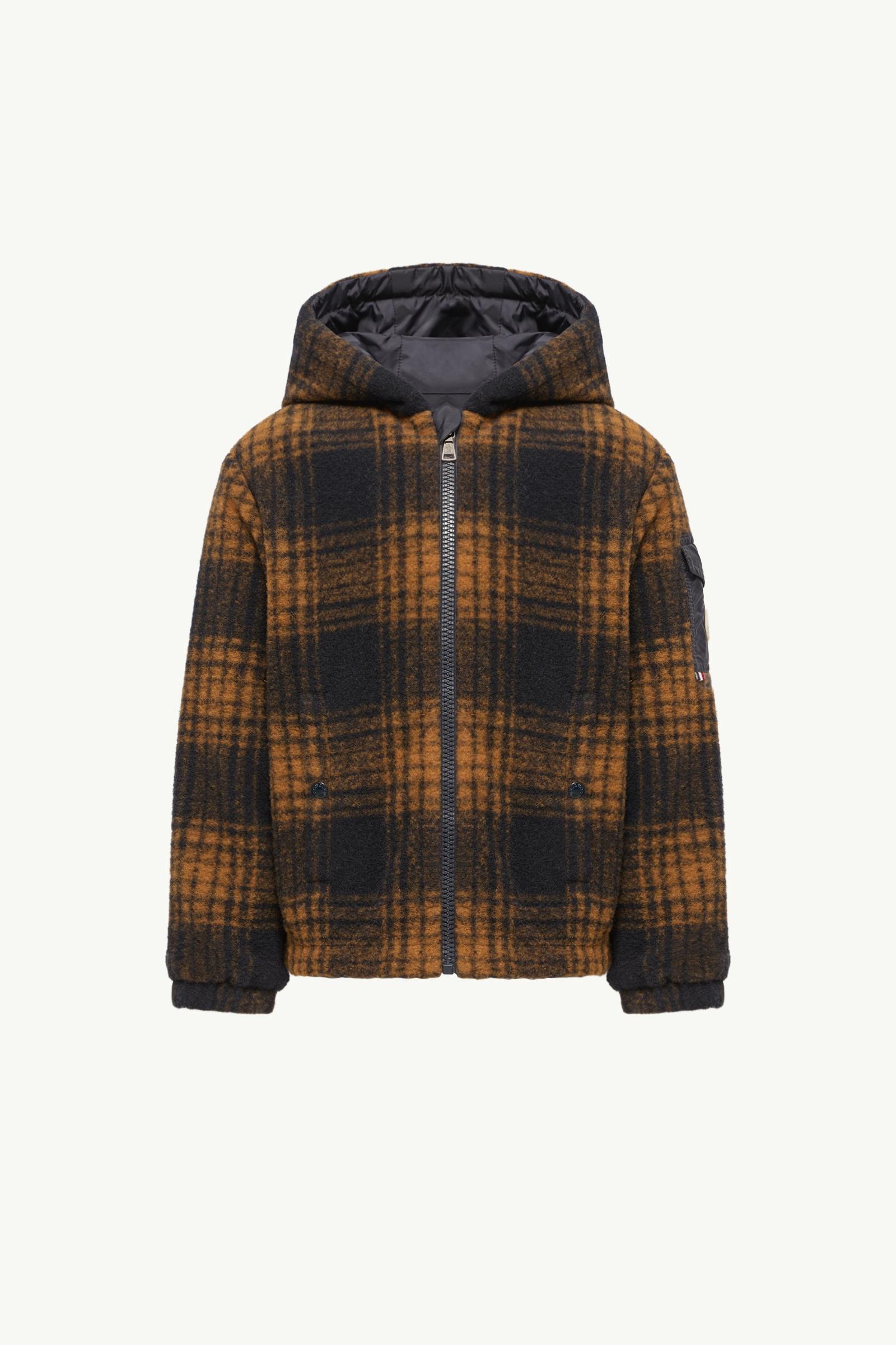 Veste à capuche réversible Aubrac Garçon Bleu & Marron Moncler, 1 of 0