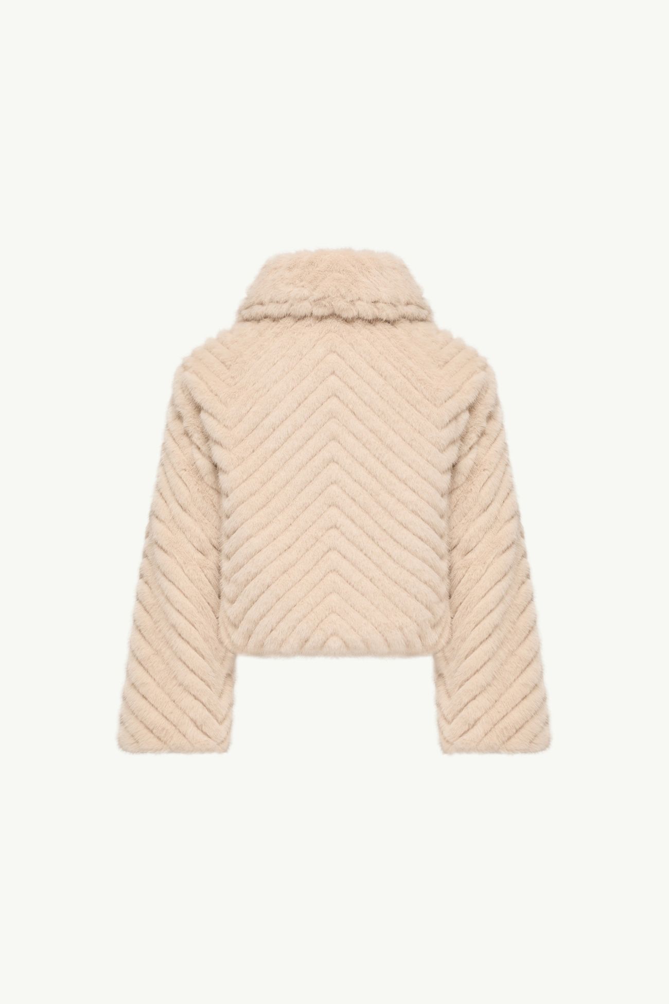 Elra Zip-Up Jacket Girl Light Beige Moncler 3