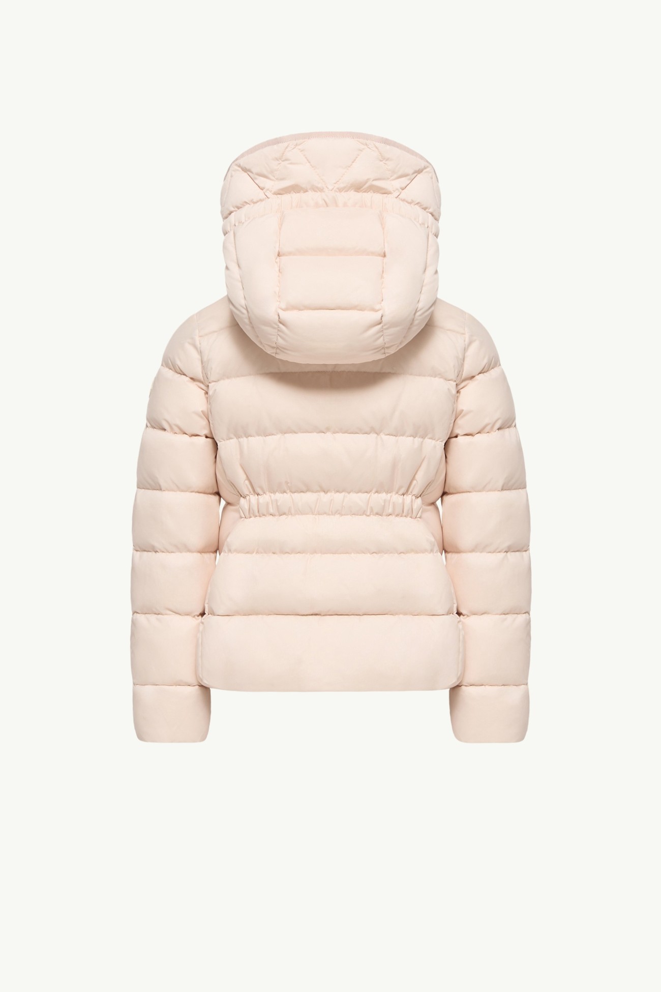 Avoce Hooded Down Jacket Girl Light Pink Moncler 3