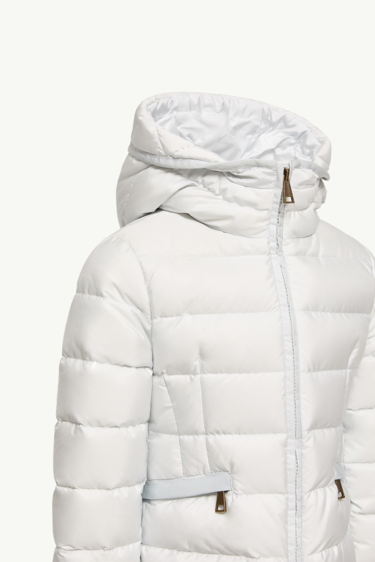 Avoce 후드 다운 재킷 키즈 여아 파스텔 블루 Moncler 4