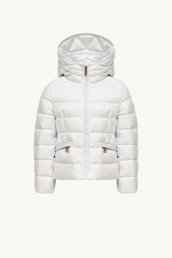 Avoce Daunenjacke mit Kapuze Mädchen Pastellblau Moncler 0