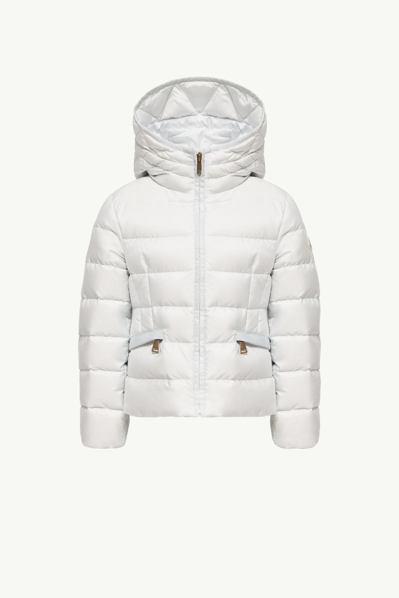 Avoce 후드 다운 재킷 키즈 여아 파스텔 블루 Moncler 0