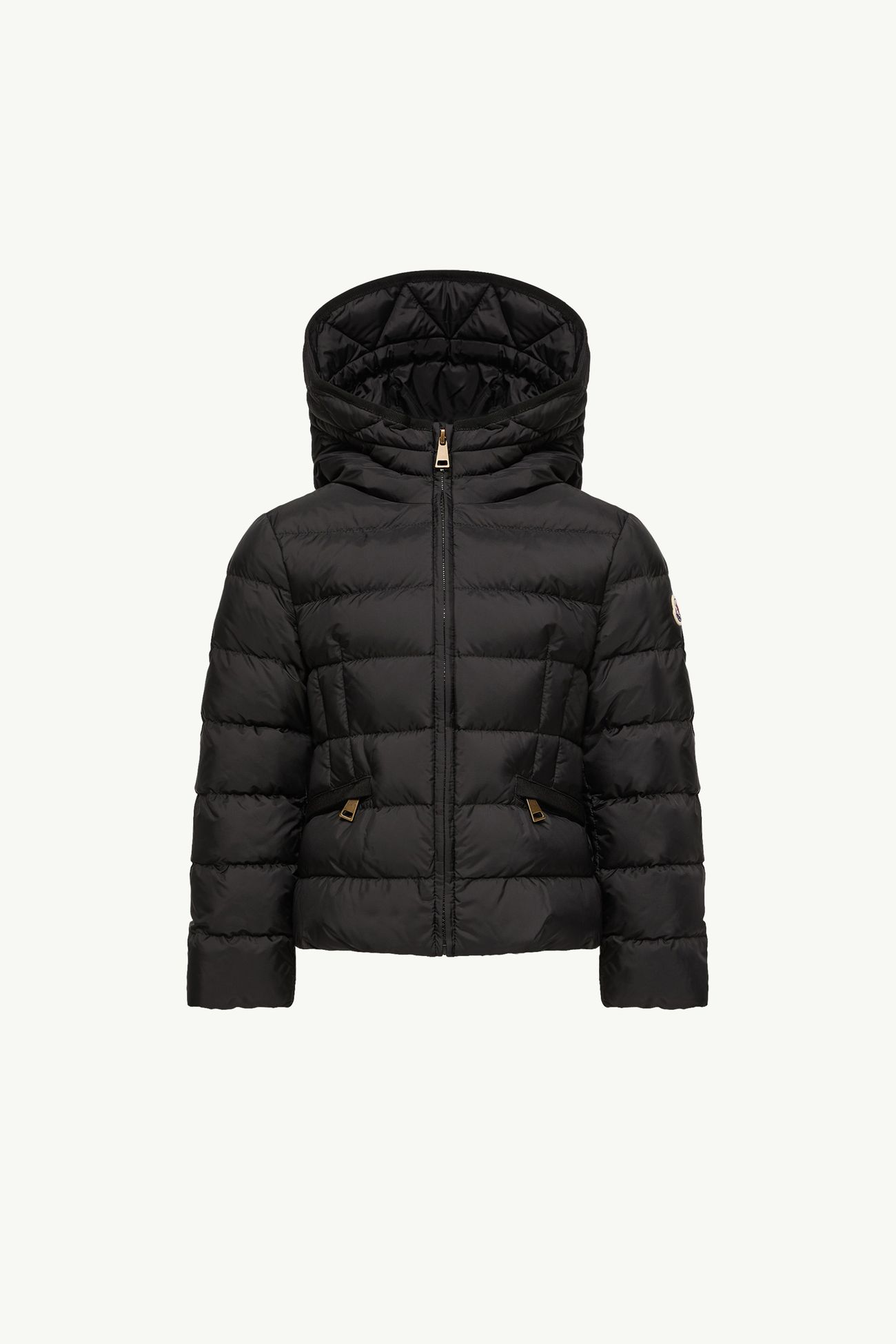 Avoce女童连帽羽绒夹克外套 女童 黑色 Moncler 0