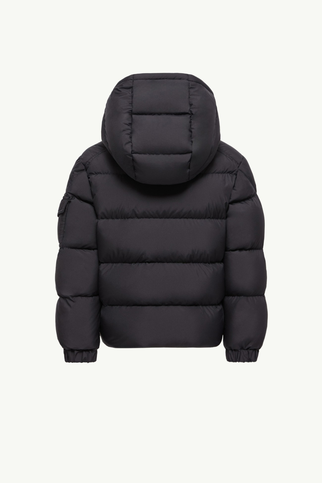 Adilie Hooded Mid-Length Down Jacket Boy Navy Blue Moncler 2