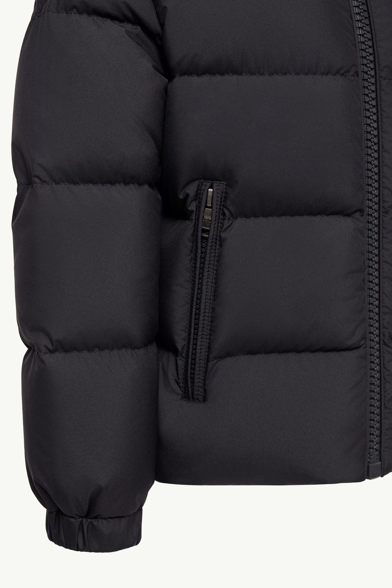 Adilie連帽中長羽絨外套 男童 海軍藍色 Moncler 3