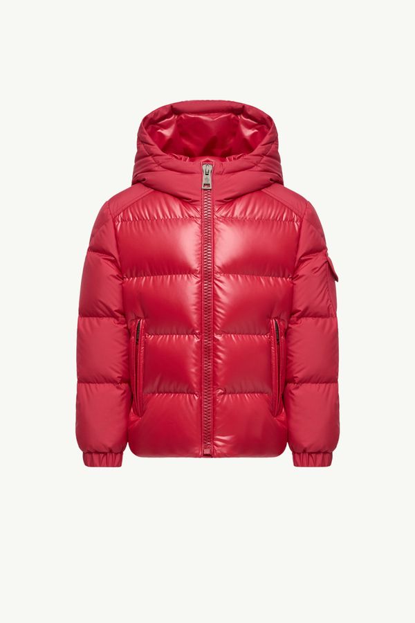 Hyoseris Hooded Down Jacket Boy Red Moncler 0
