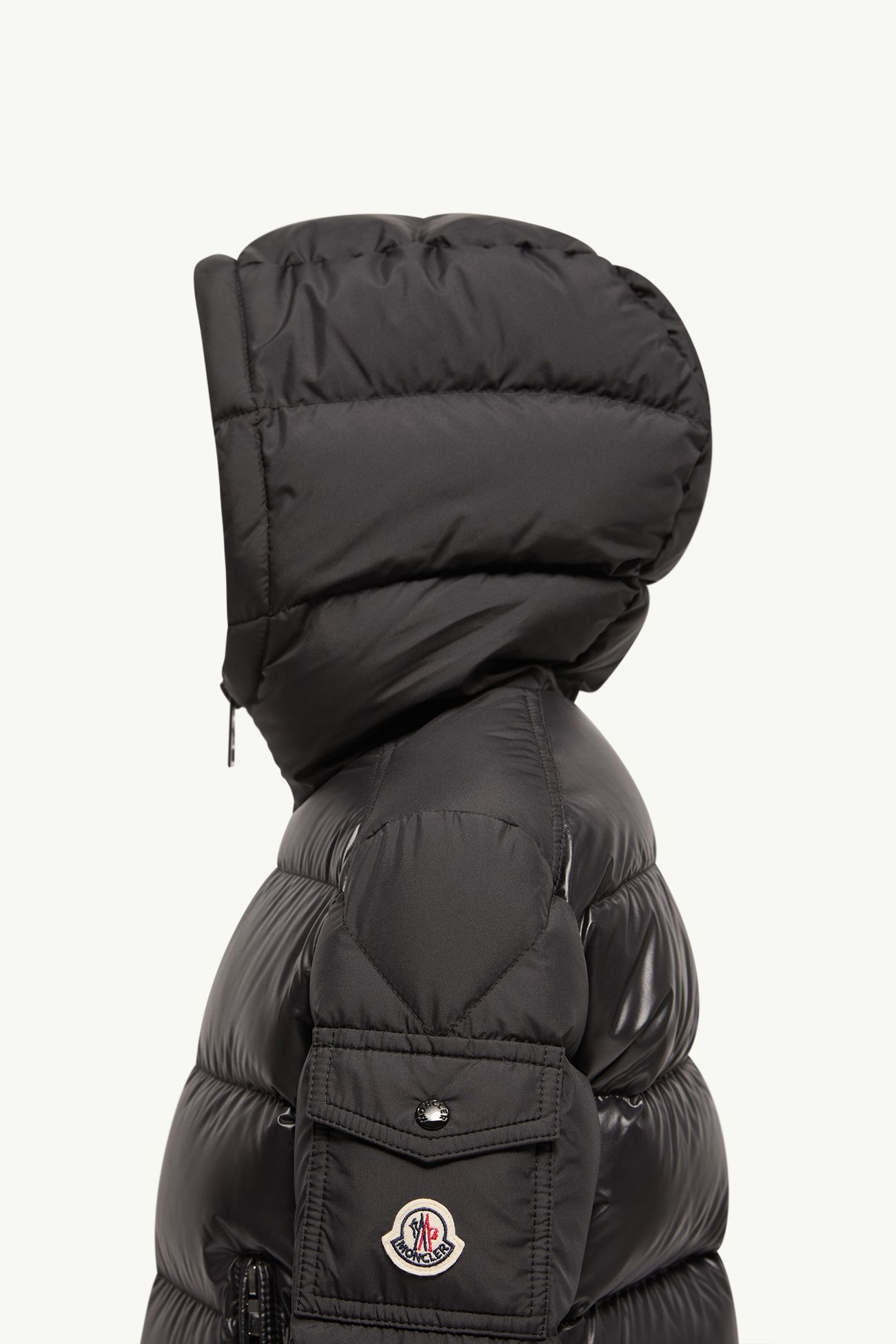Doudoune à capuche Hyoseris Garçon Noir Moncler 2