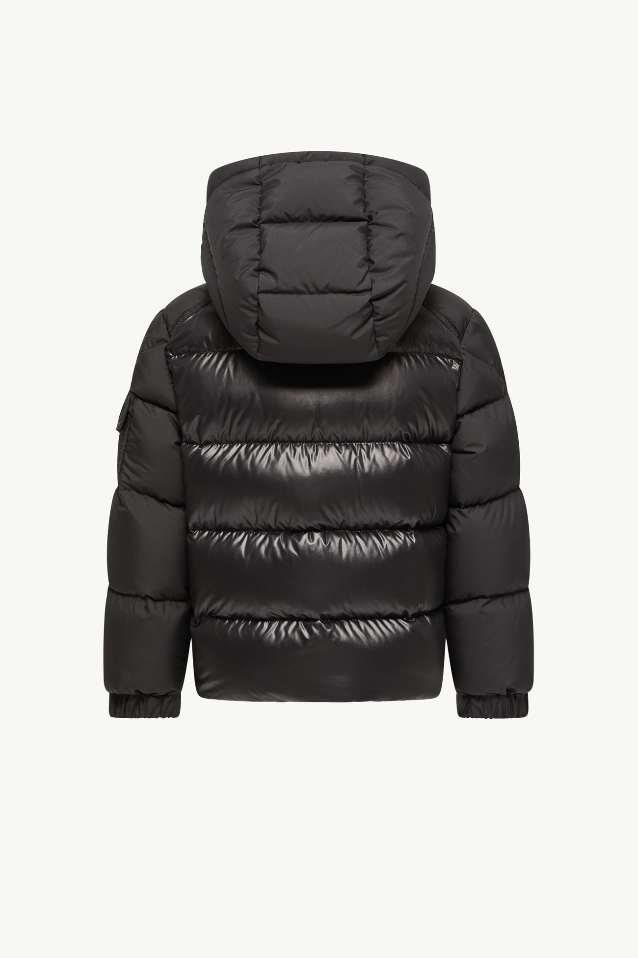 Hyoseris Hooded Down Jacket Boy Black Moncler 3