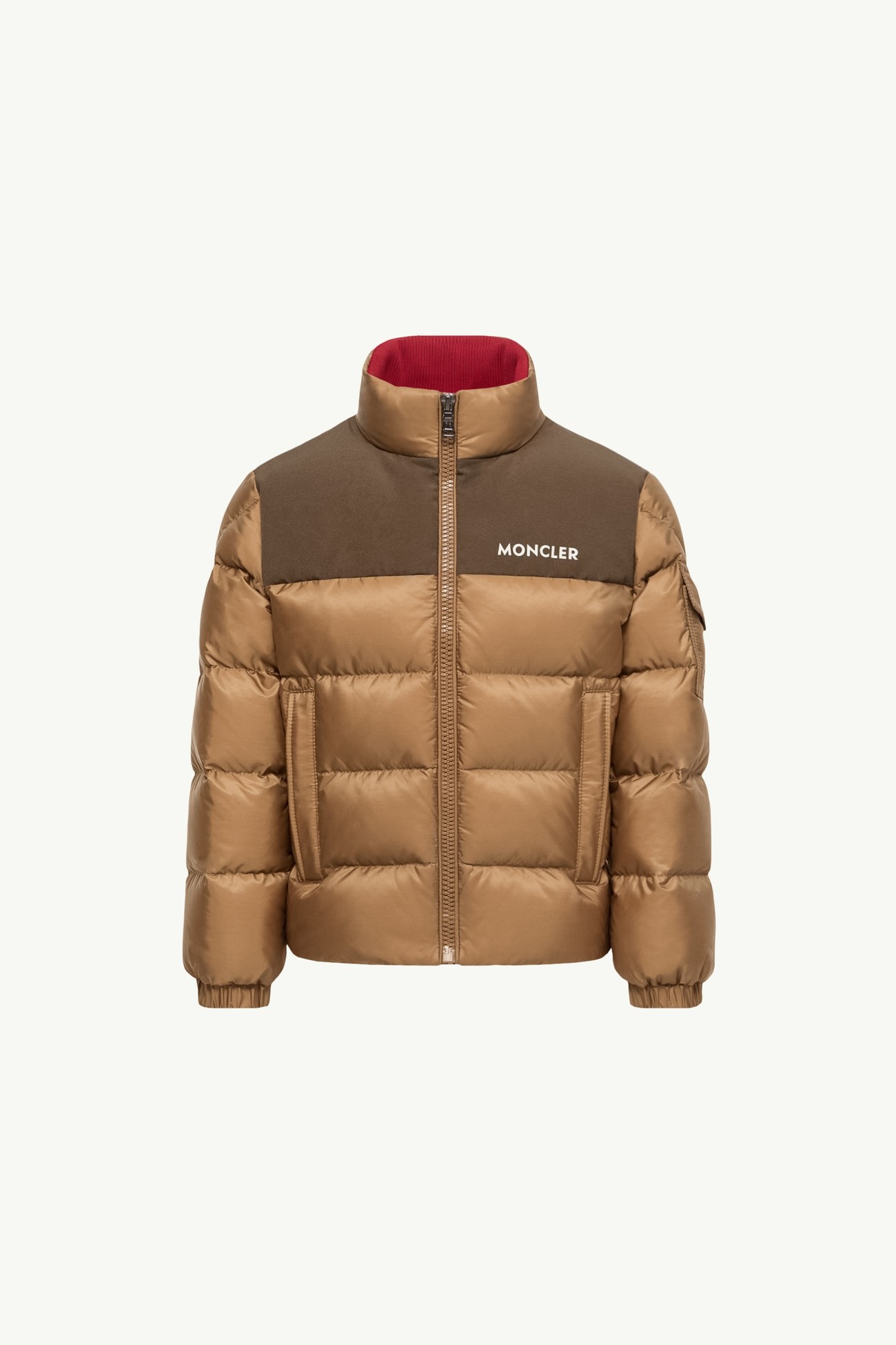 Plumífero Sormor Niño Beige Moncler 0