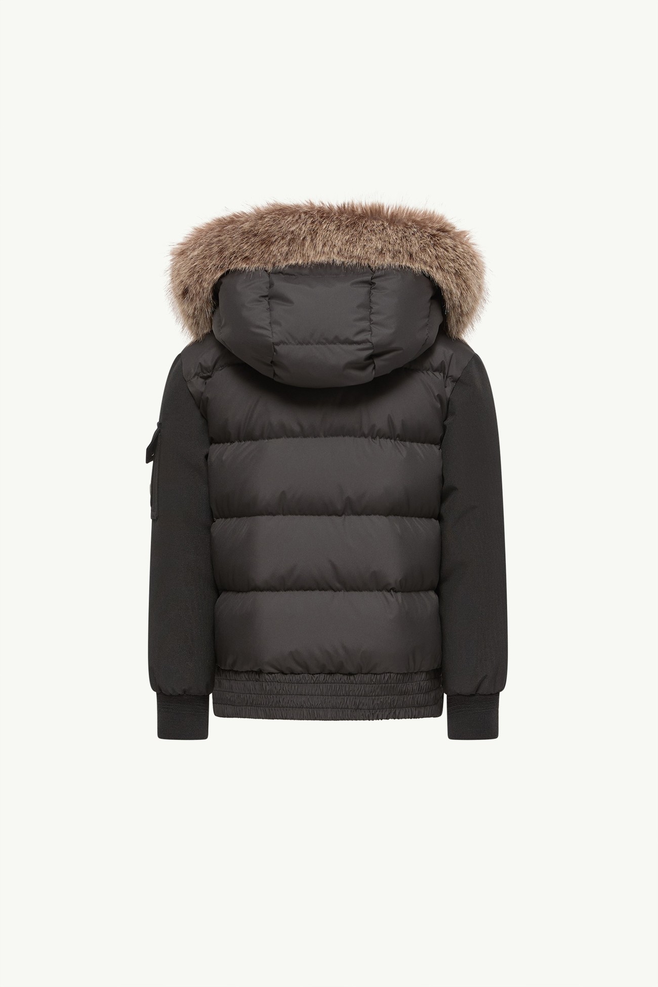 Martlu連帽羽絨外套 男童 黑色 Moncler 3
